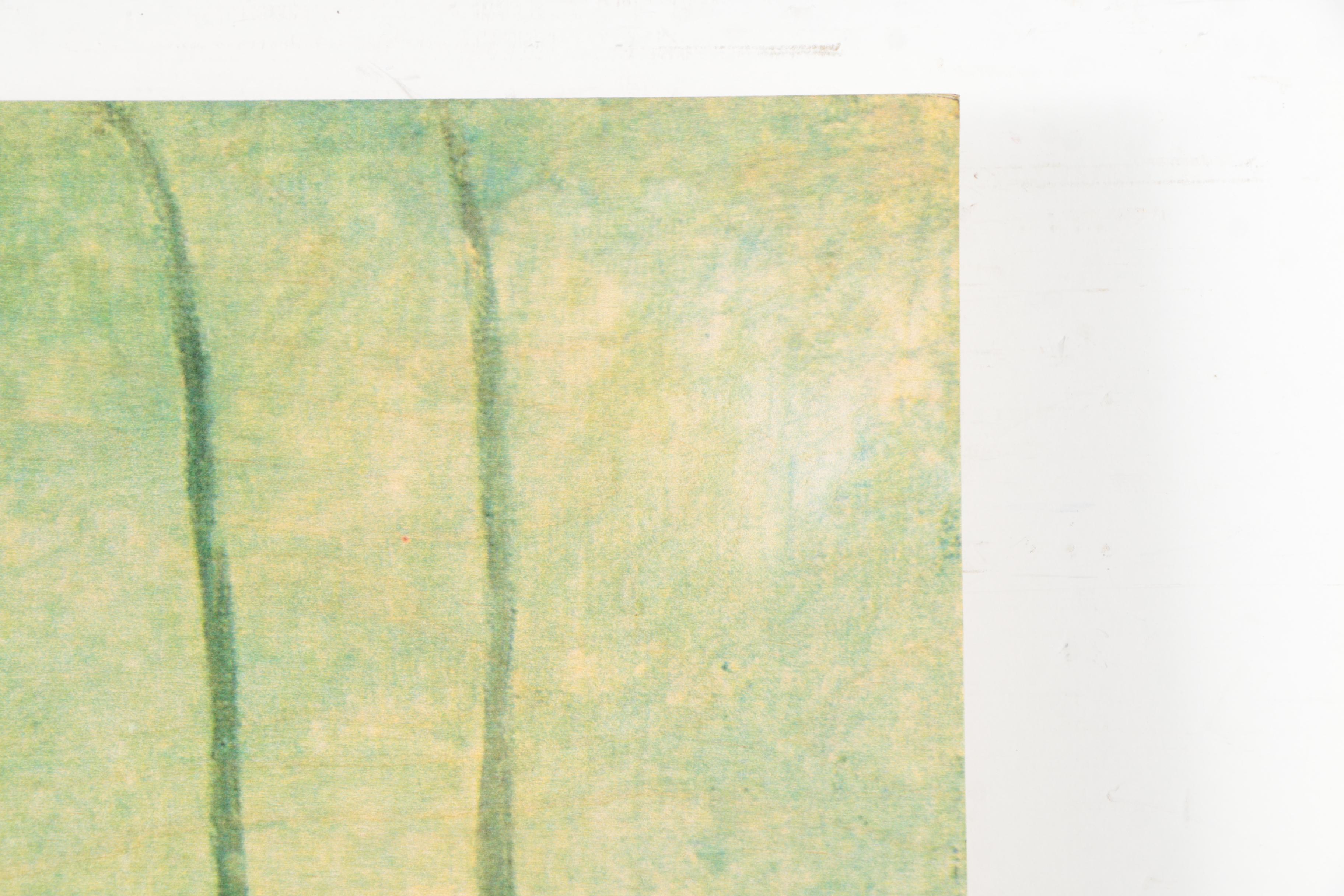 Giclee on Wooden Panel After Paul Gauguin's "Horsemen on the Beach"