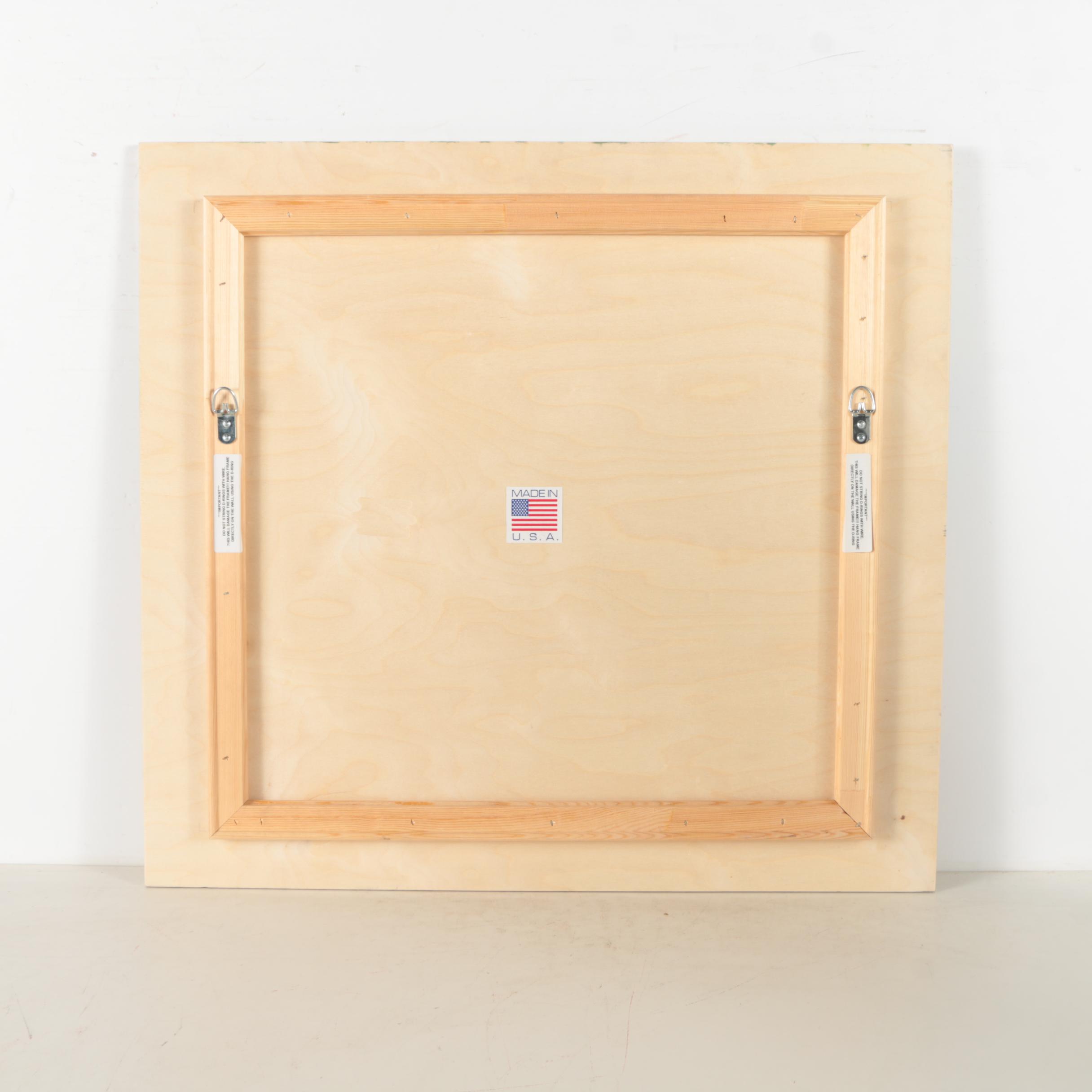 Giclee on Wooden Panel After Paul Gauguin's "Horsemen on the Beach"