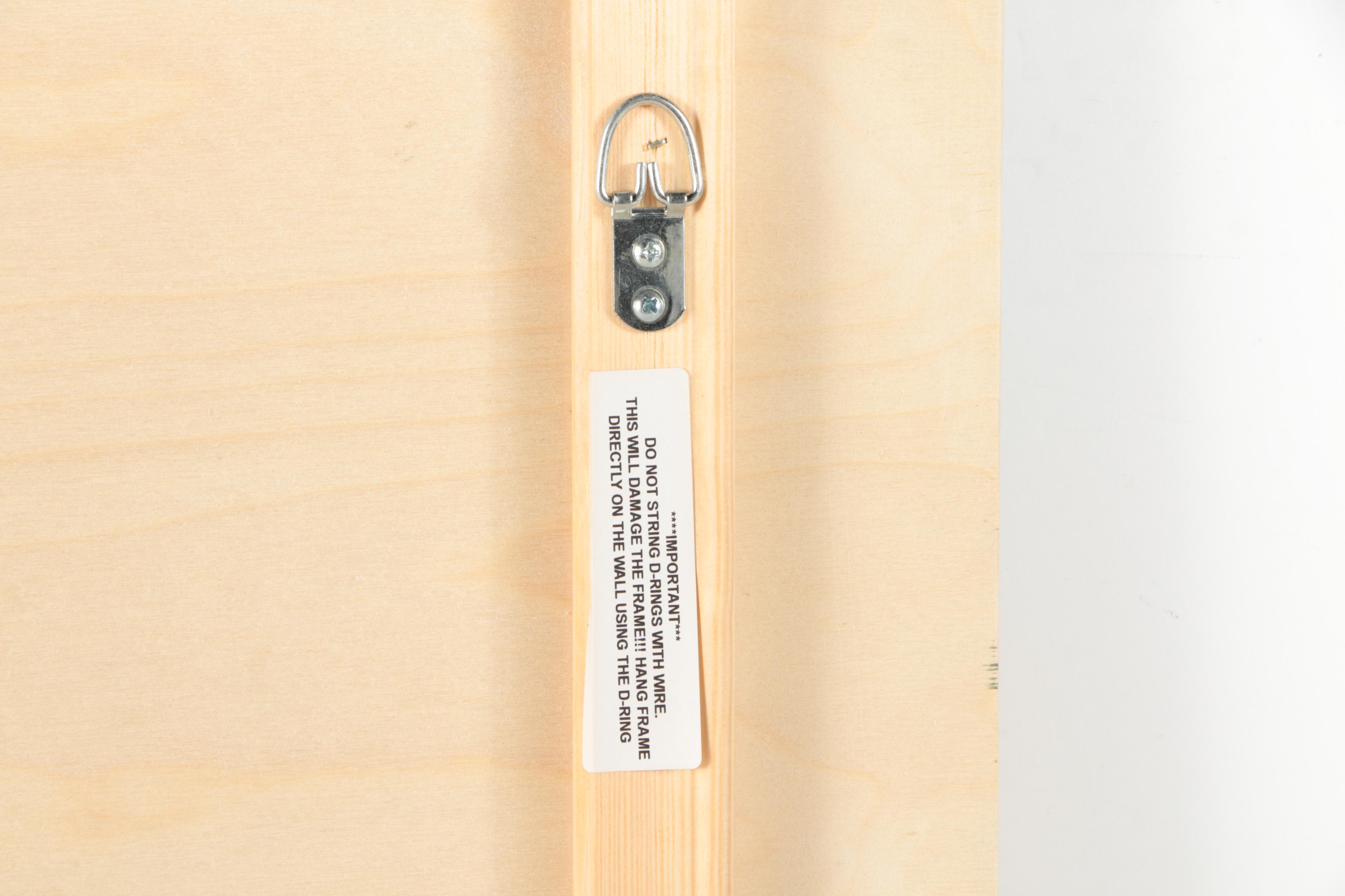 Giclee on Wooden Panel After Paul Gauguin's "Horsemen on the Beach"