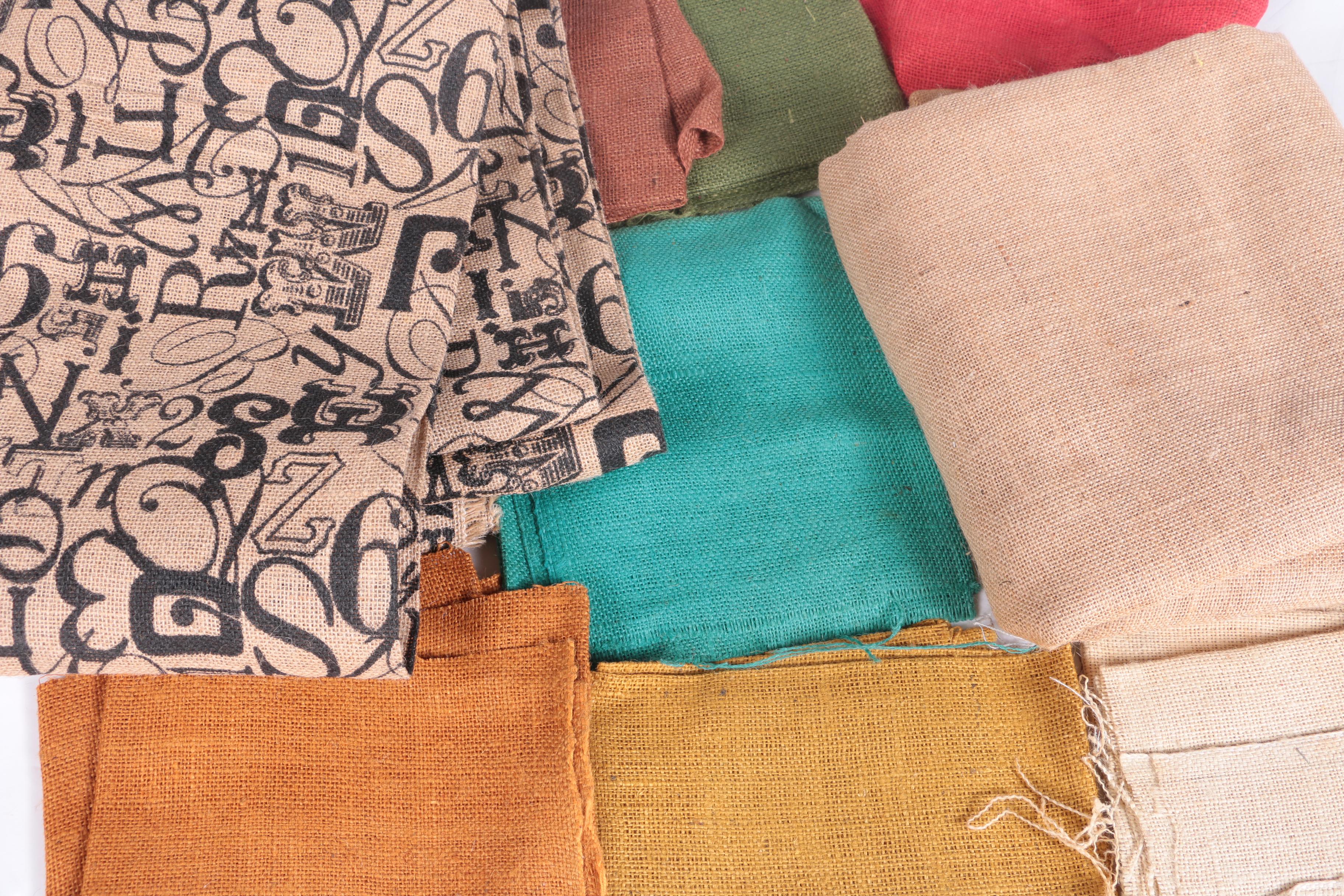 Assorted Hemp Fabric