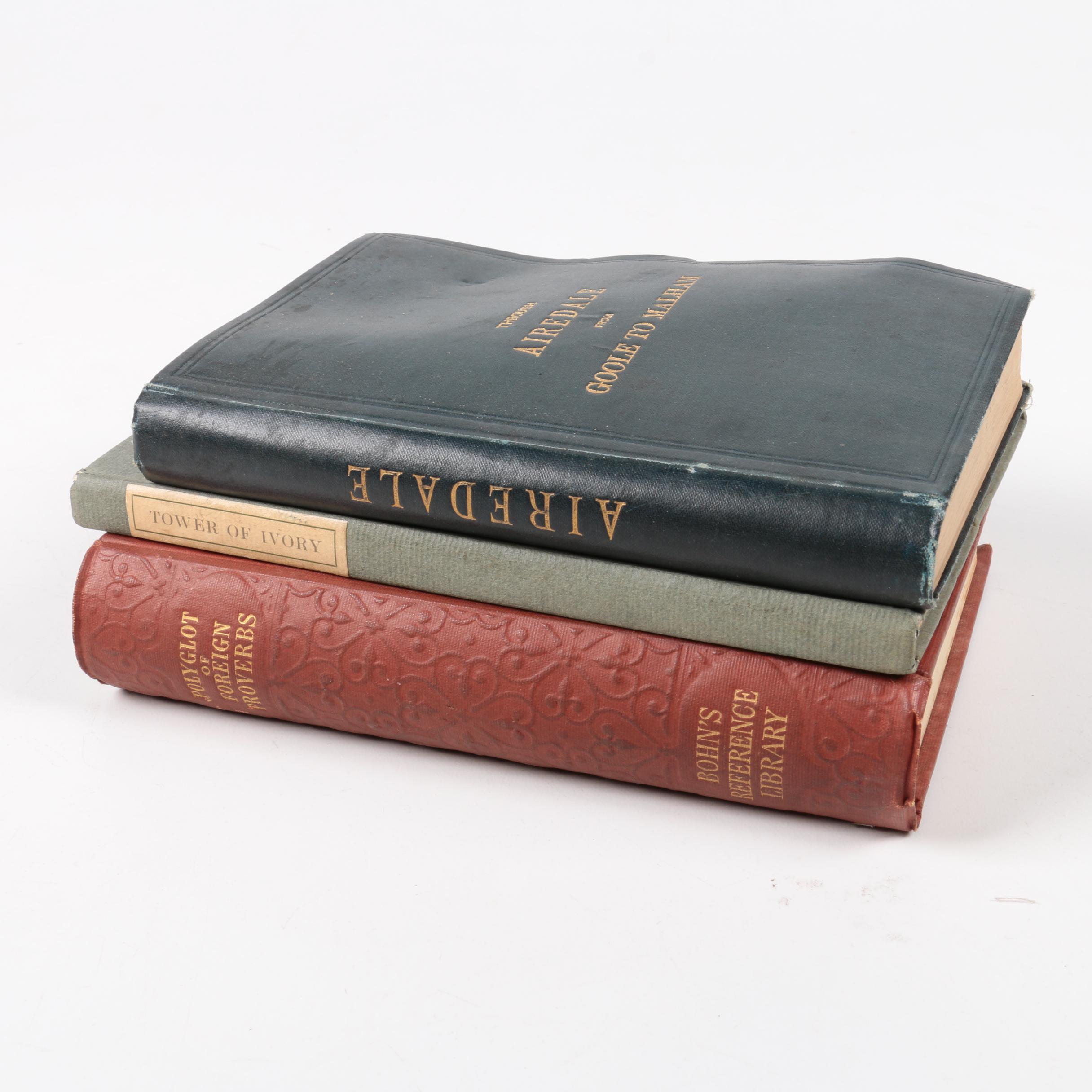 Assorted Vintage Hardcover Books