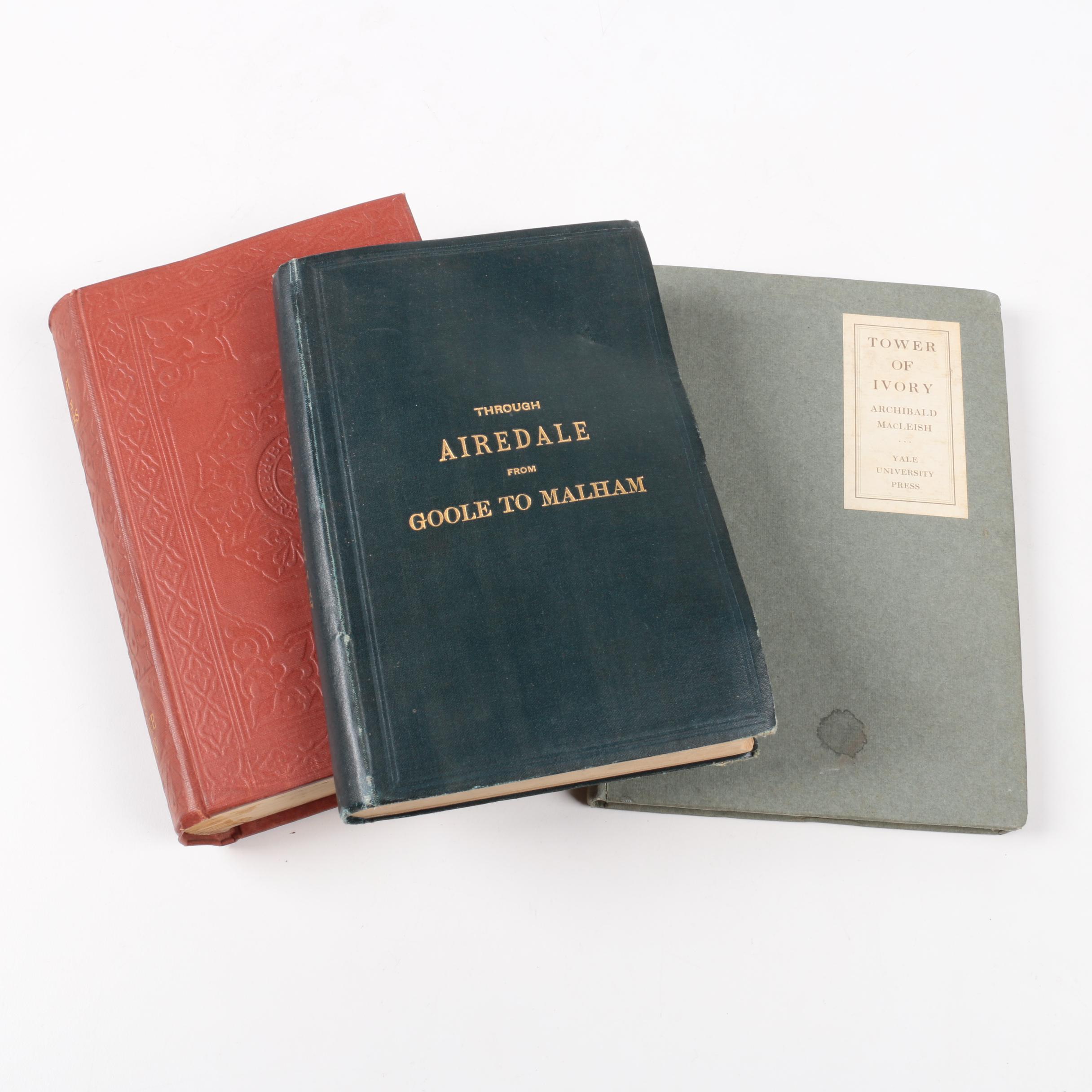 Assorted Vintage Hardcover Books