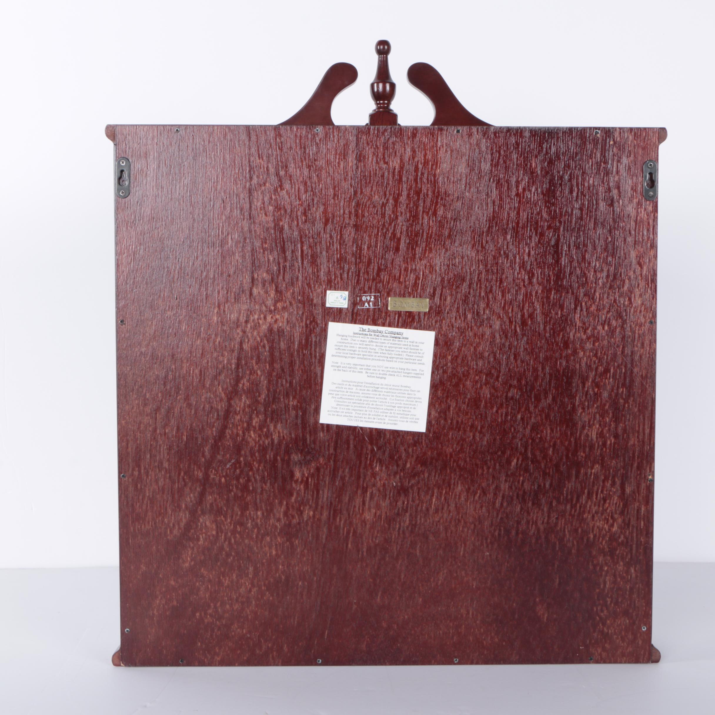 Hanging Curio Cabinet by The Bombay Company