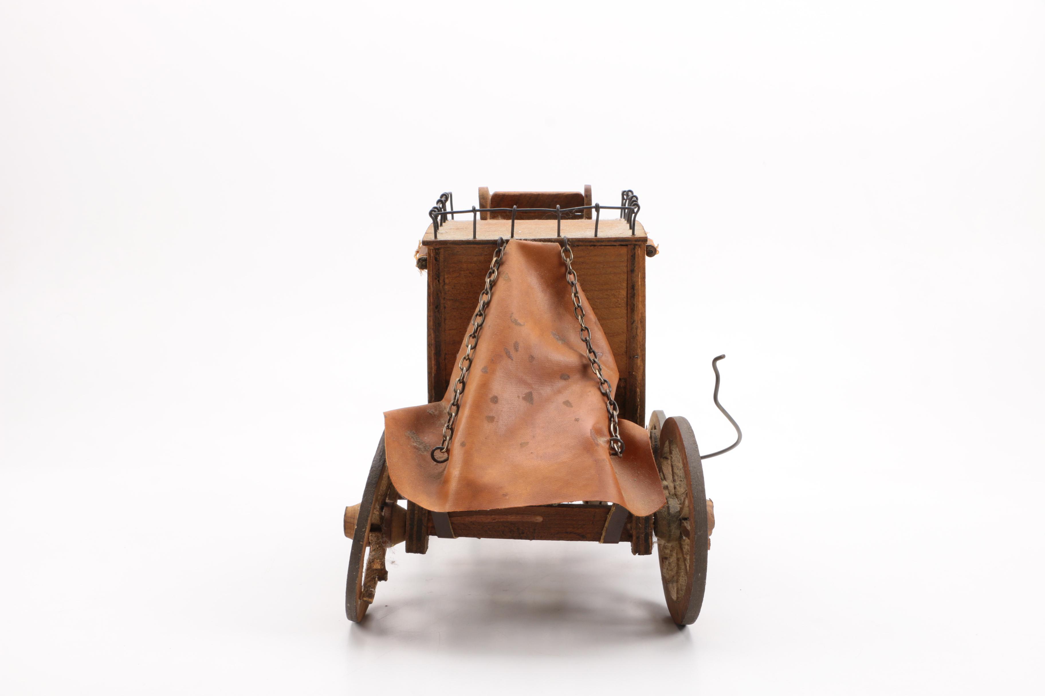 Wooden Model Stagecoach