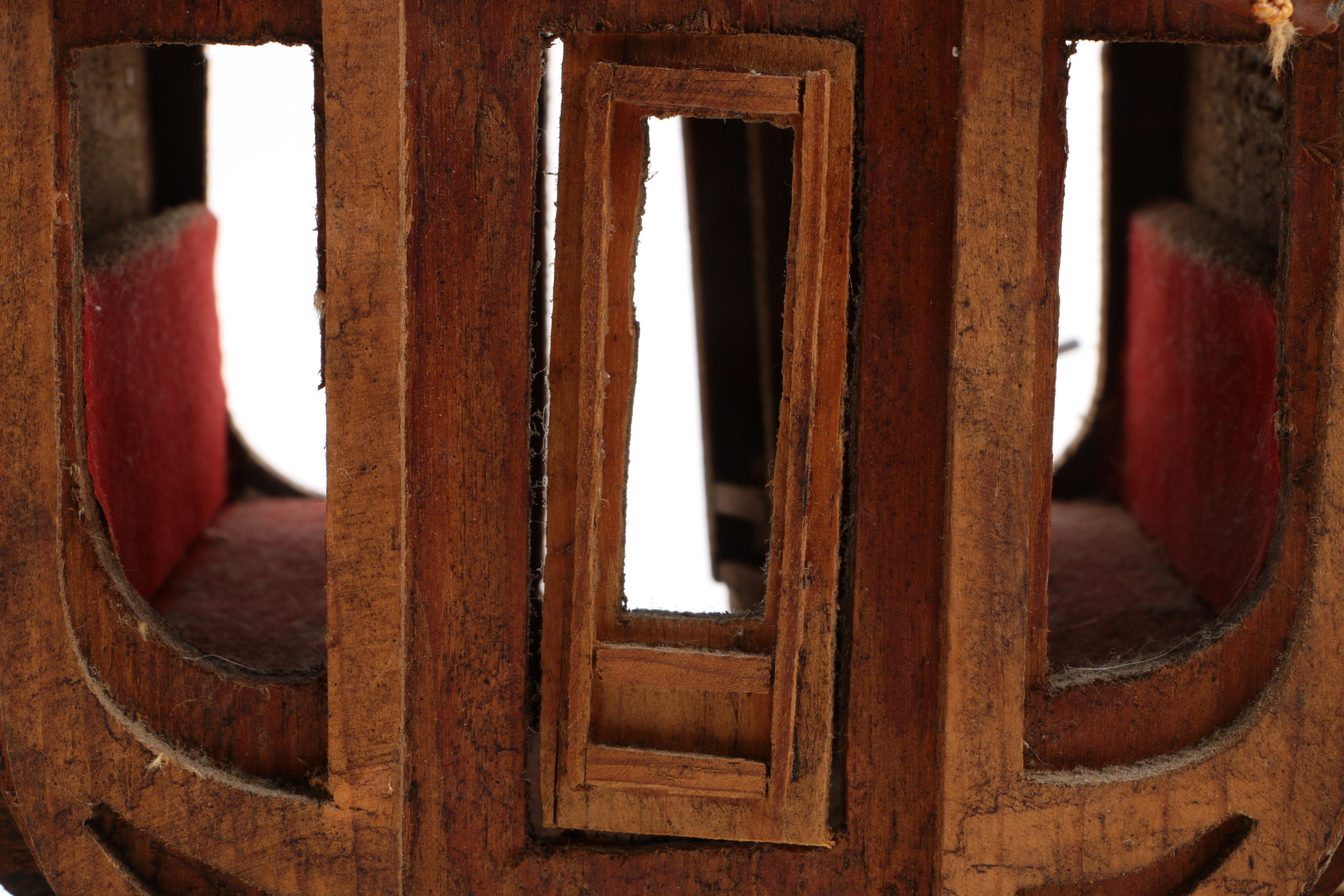 Wooden Model Stagecoach