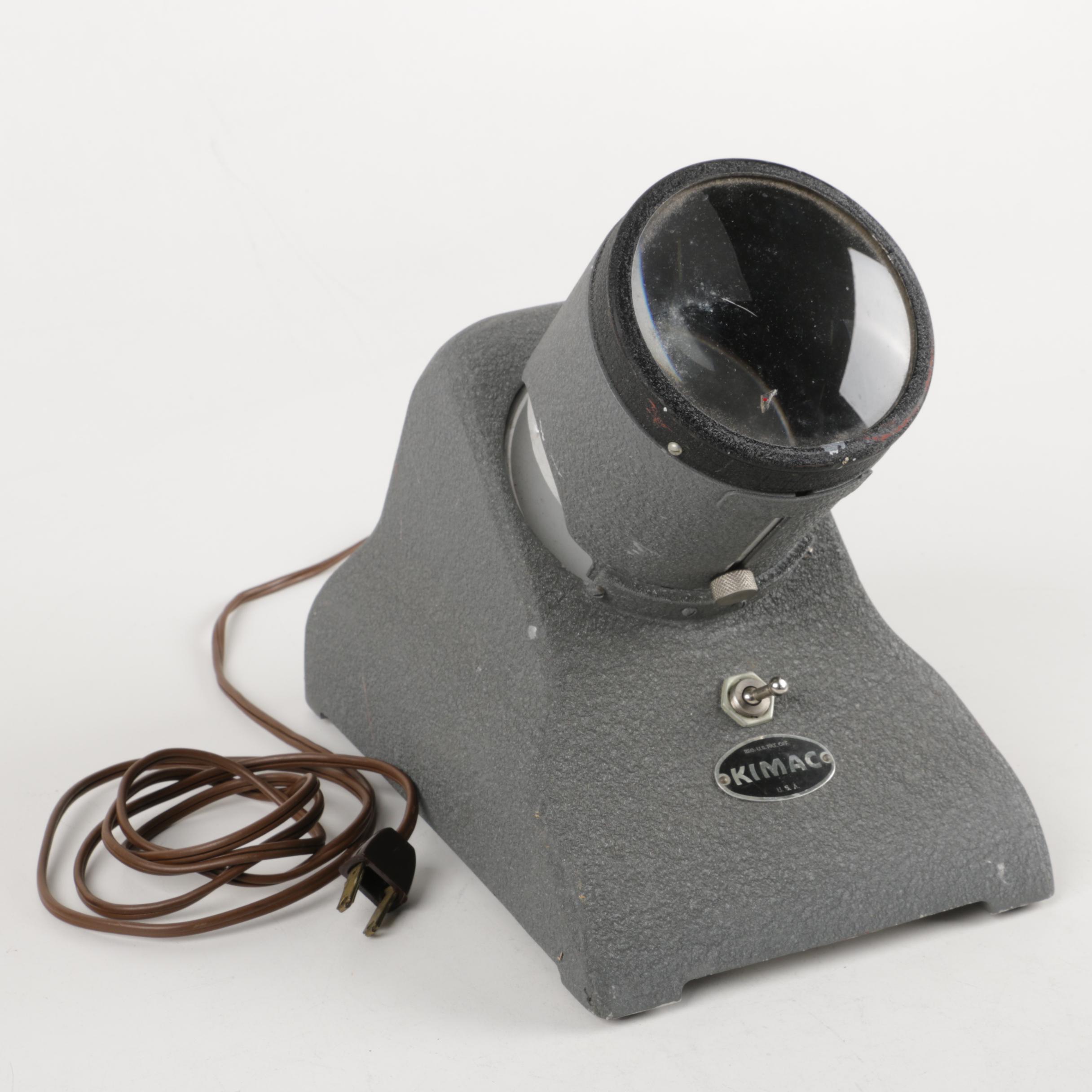 Vintage Kimac Film Viewing Lamp
