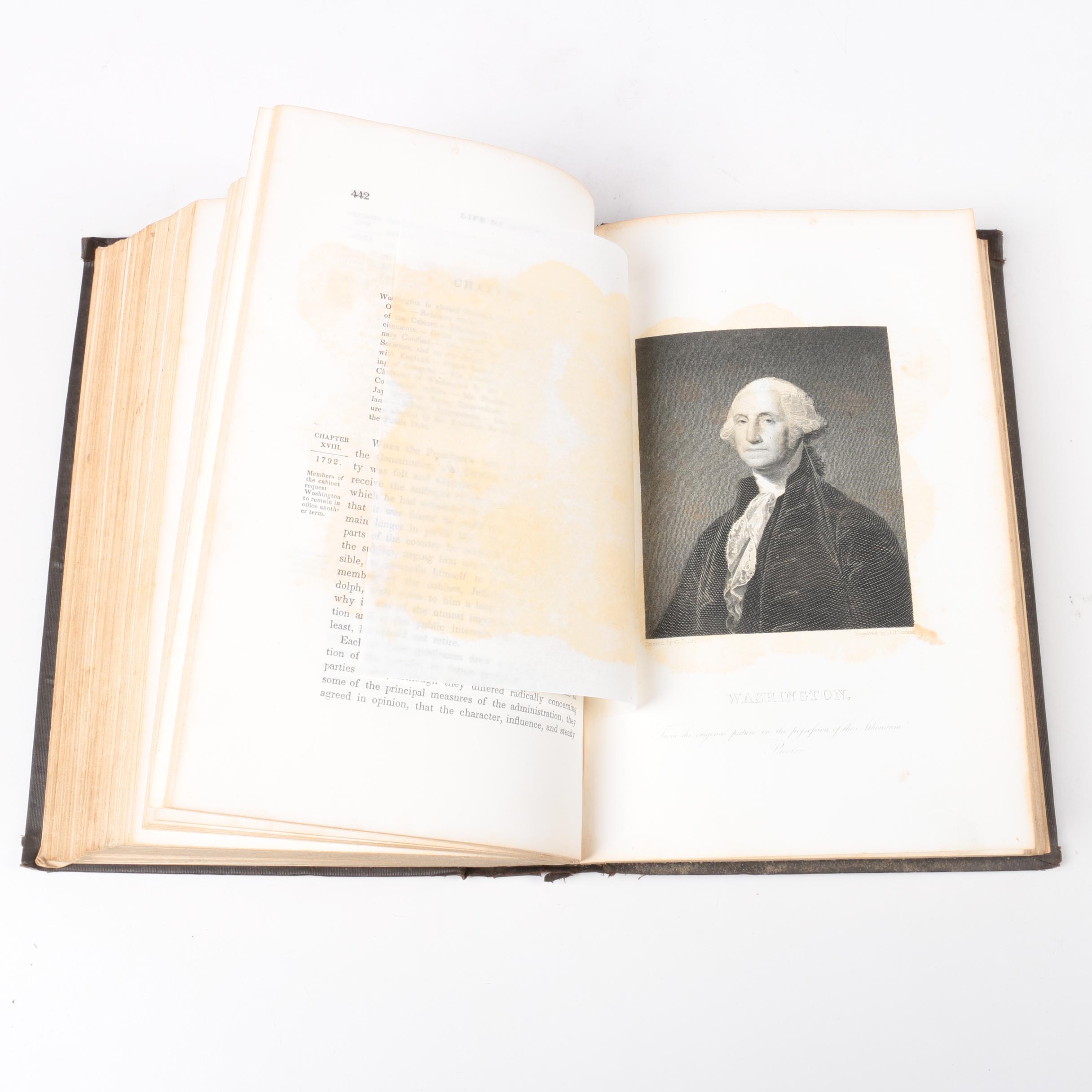 1843 "The Life of George Washington" by Jared Sparks