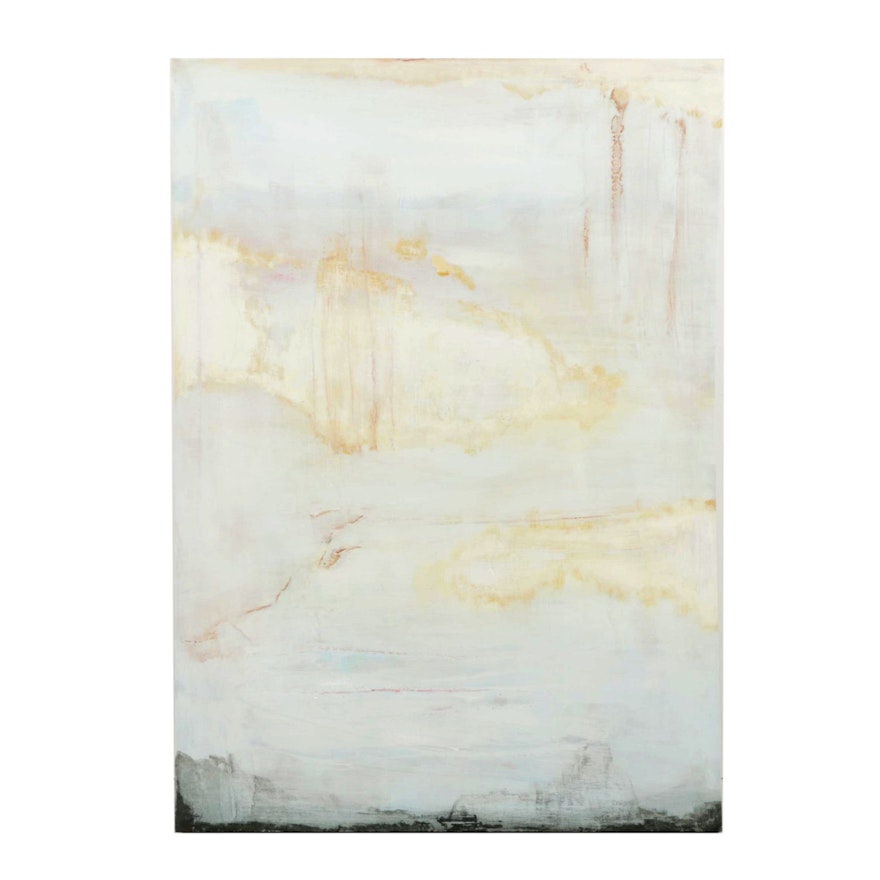 Giclée on Canvas of an Abstract Composition