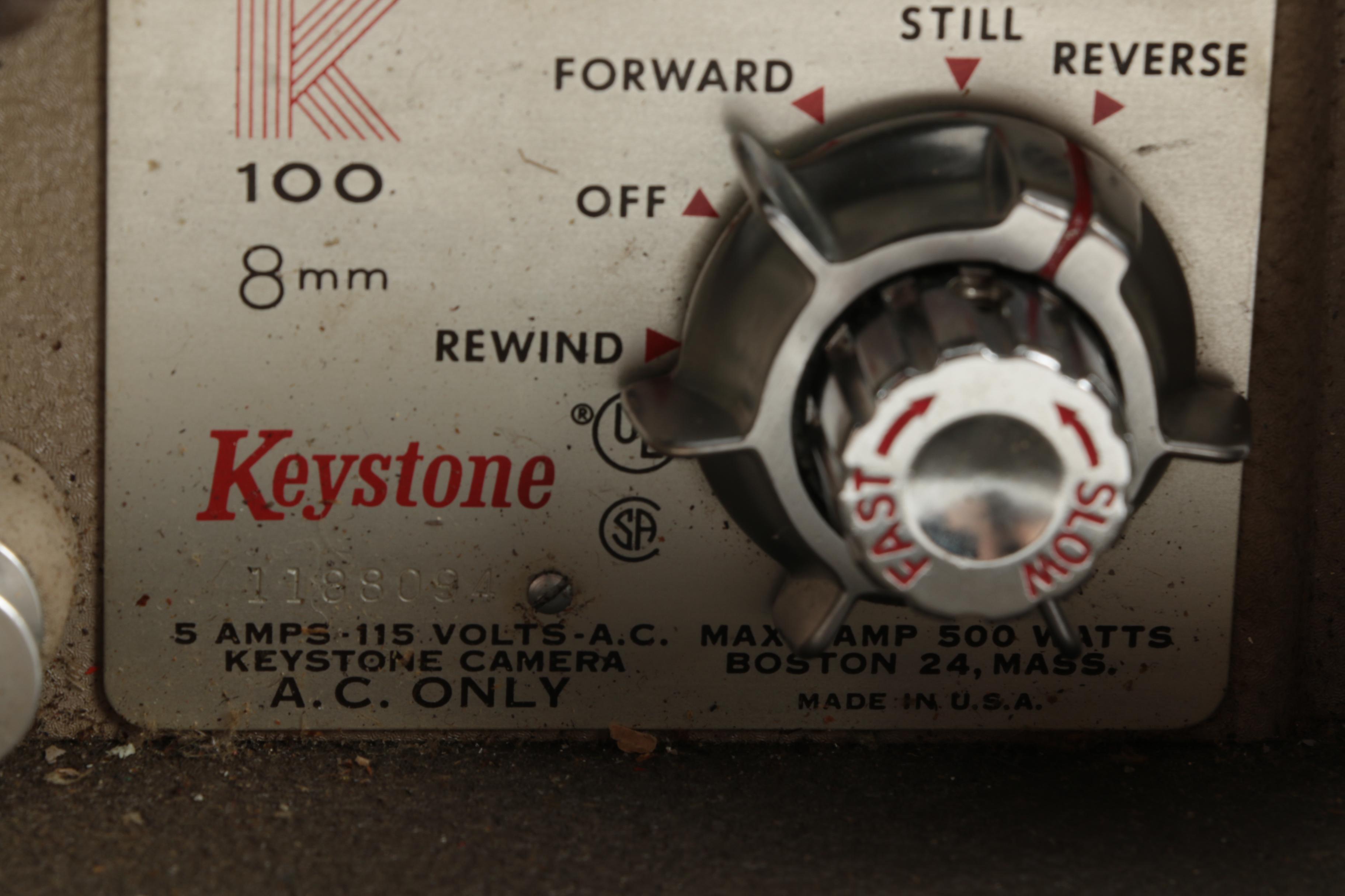 Keystone Projector and Film