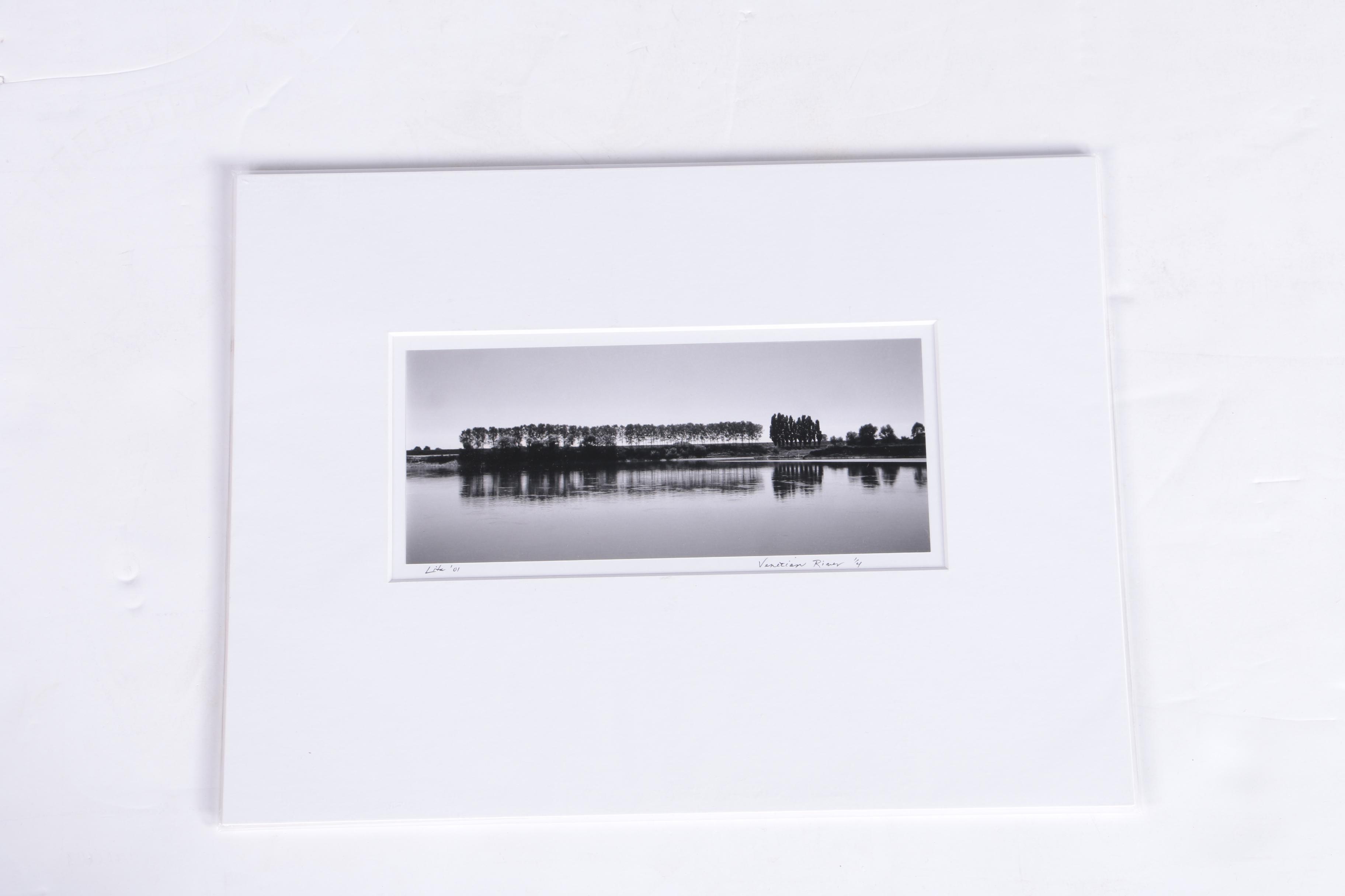 Digitally Printed Black and White Photographs Including Richard Calvo