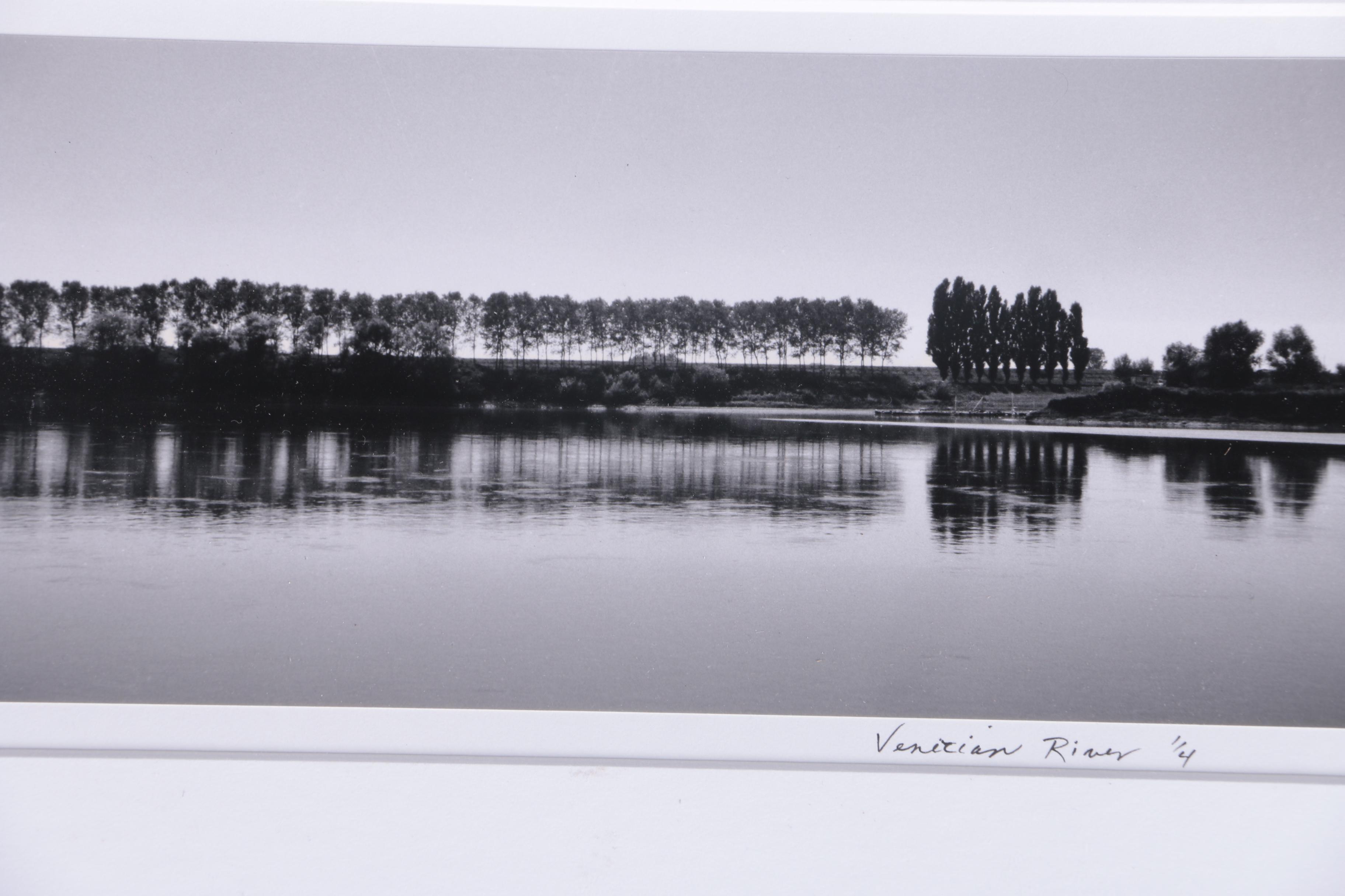 Digitally Printed Black and White Photographs Including Richard Calvo