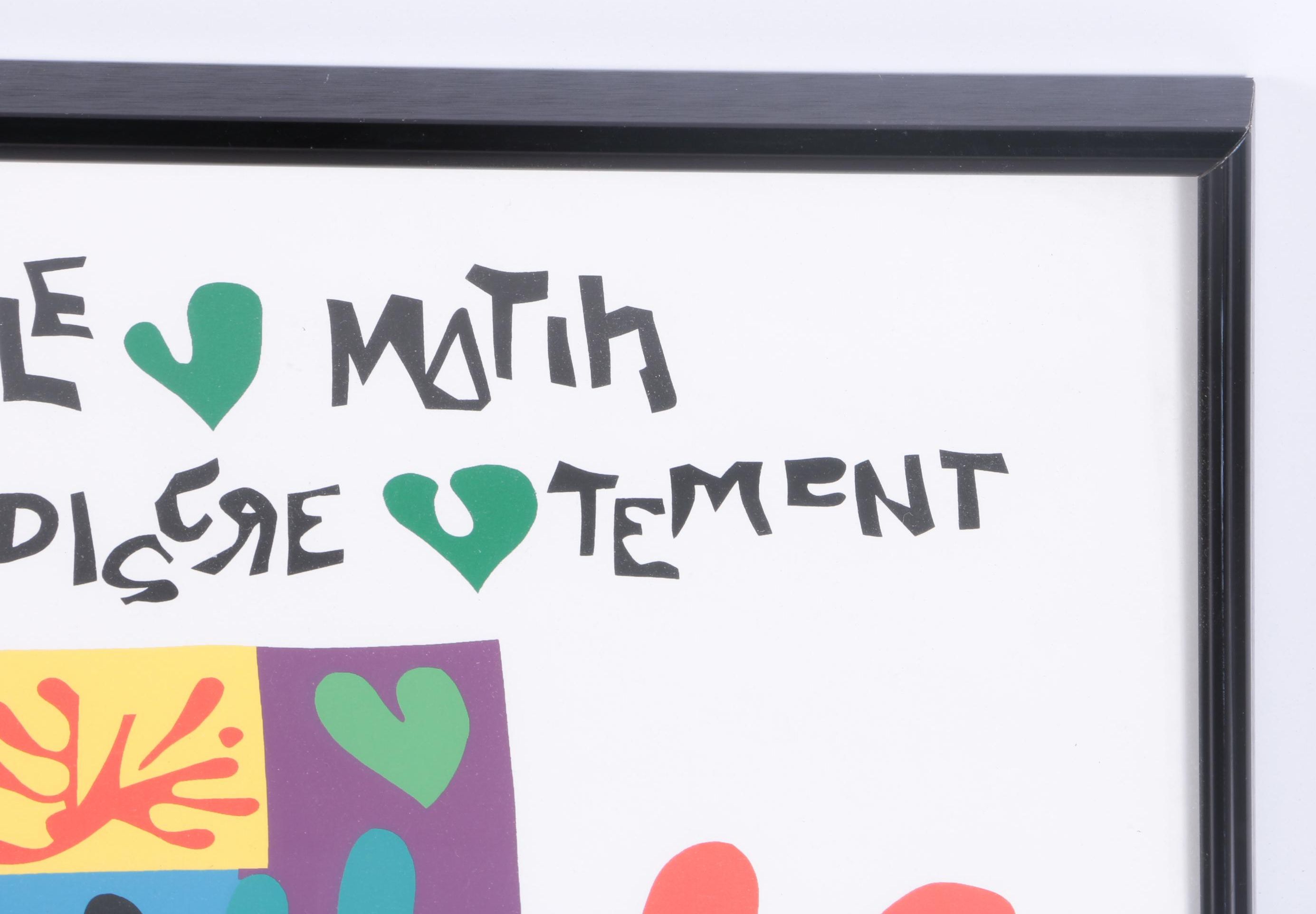 After Henri Matisse "Thousand and One Nights" Serigraph