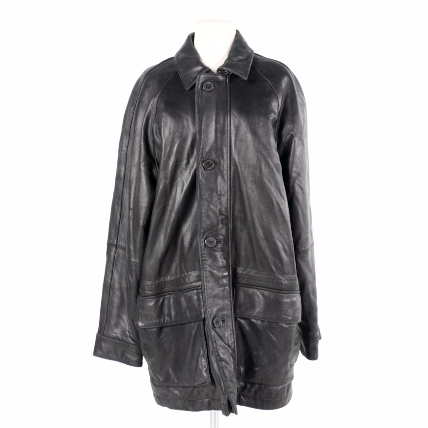 Men's Marc New York Andrew Marc Black Leather Jacket