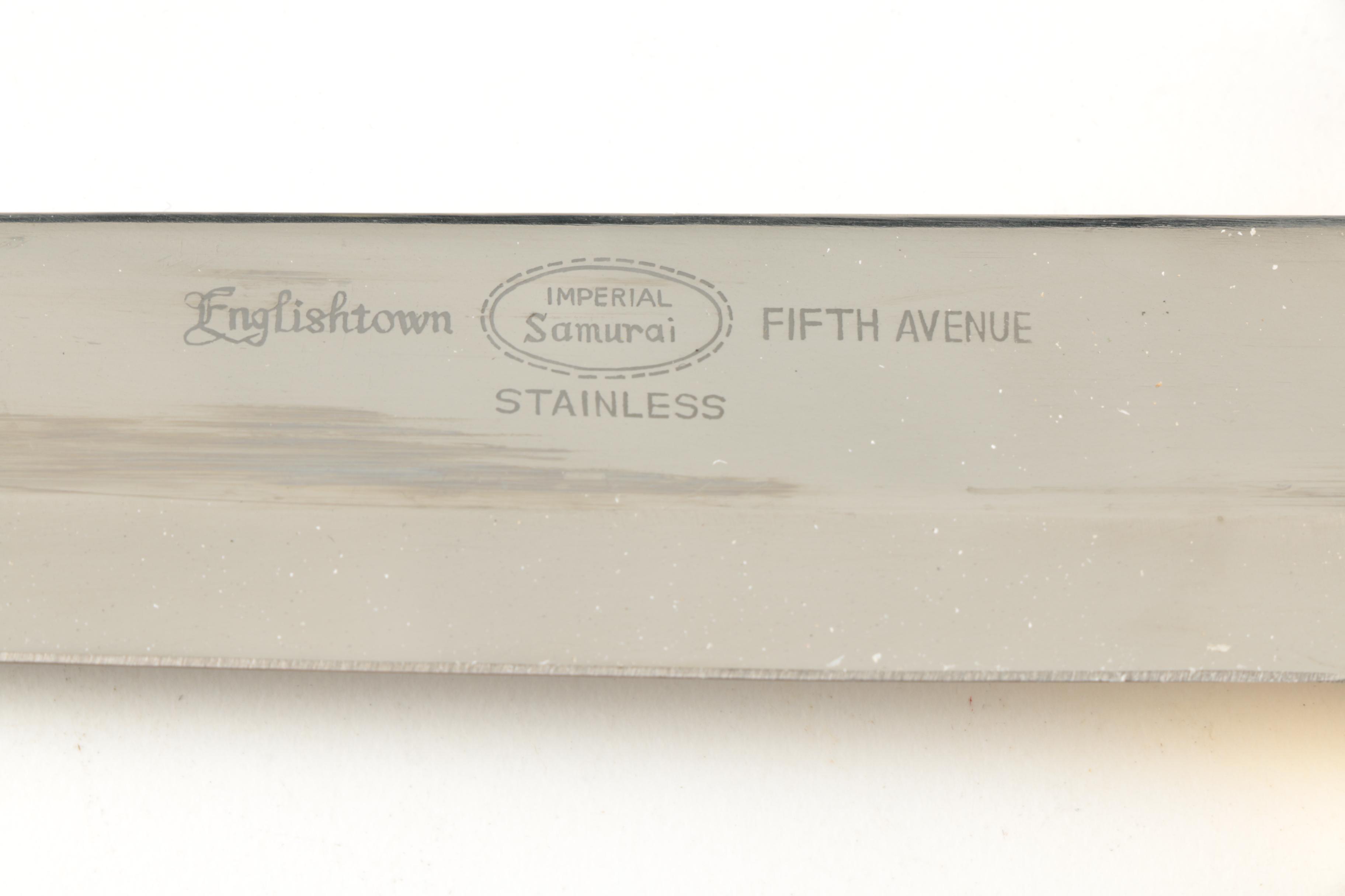 Vintage "Imperial Samurai Carving Set