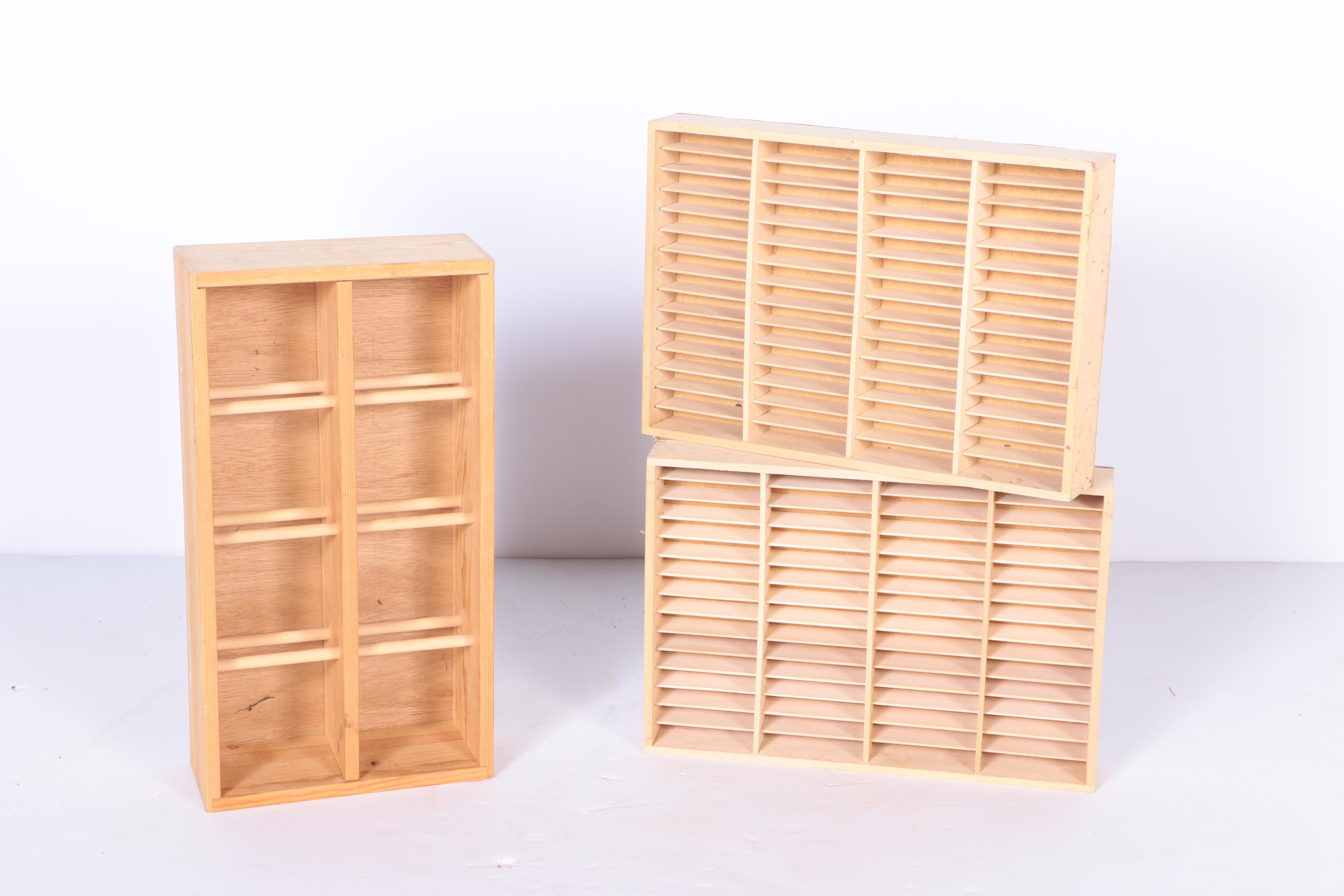 Wooden Storage Crates and Organizers