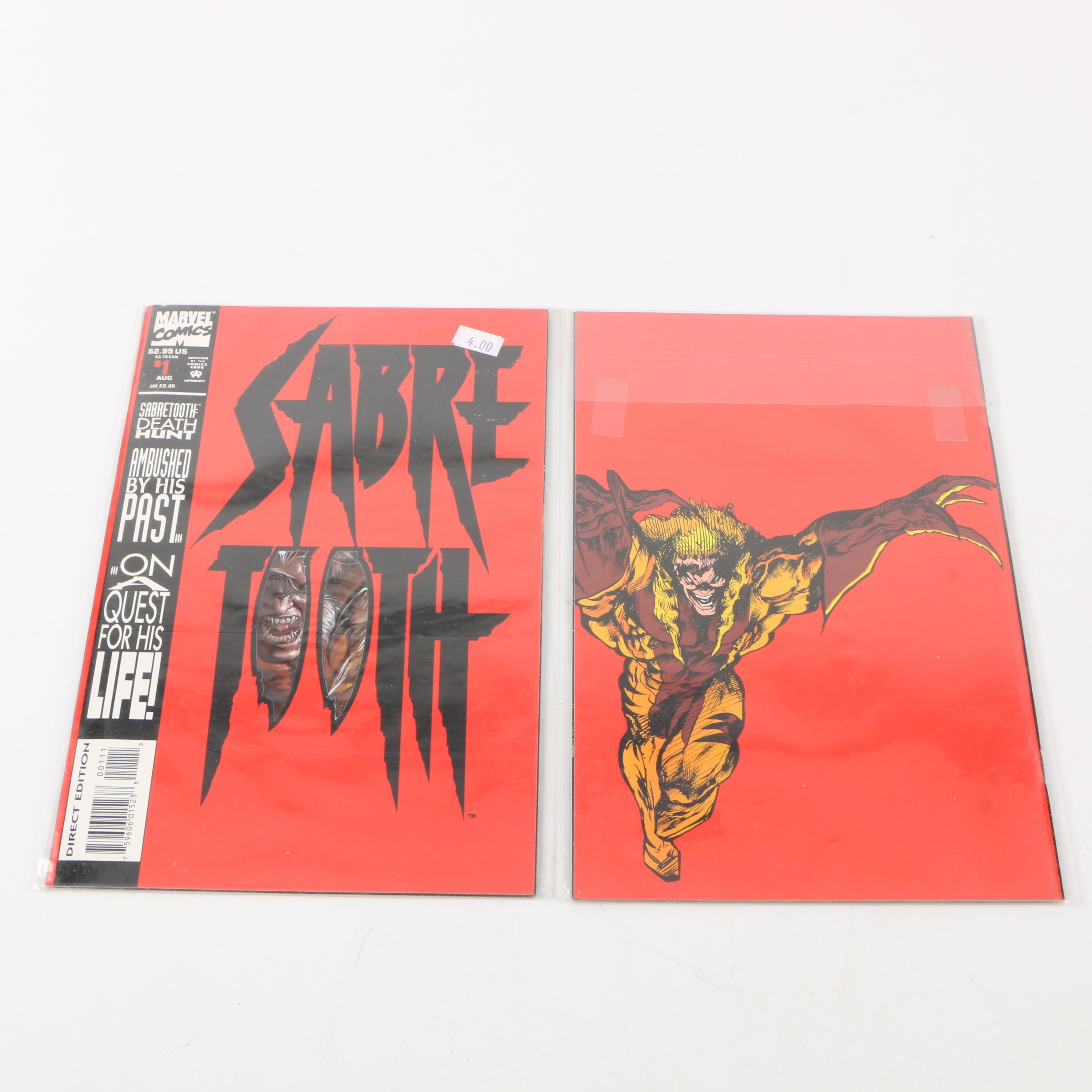 "Wolverine: The Origin" and Sabretooth Themed Comics