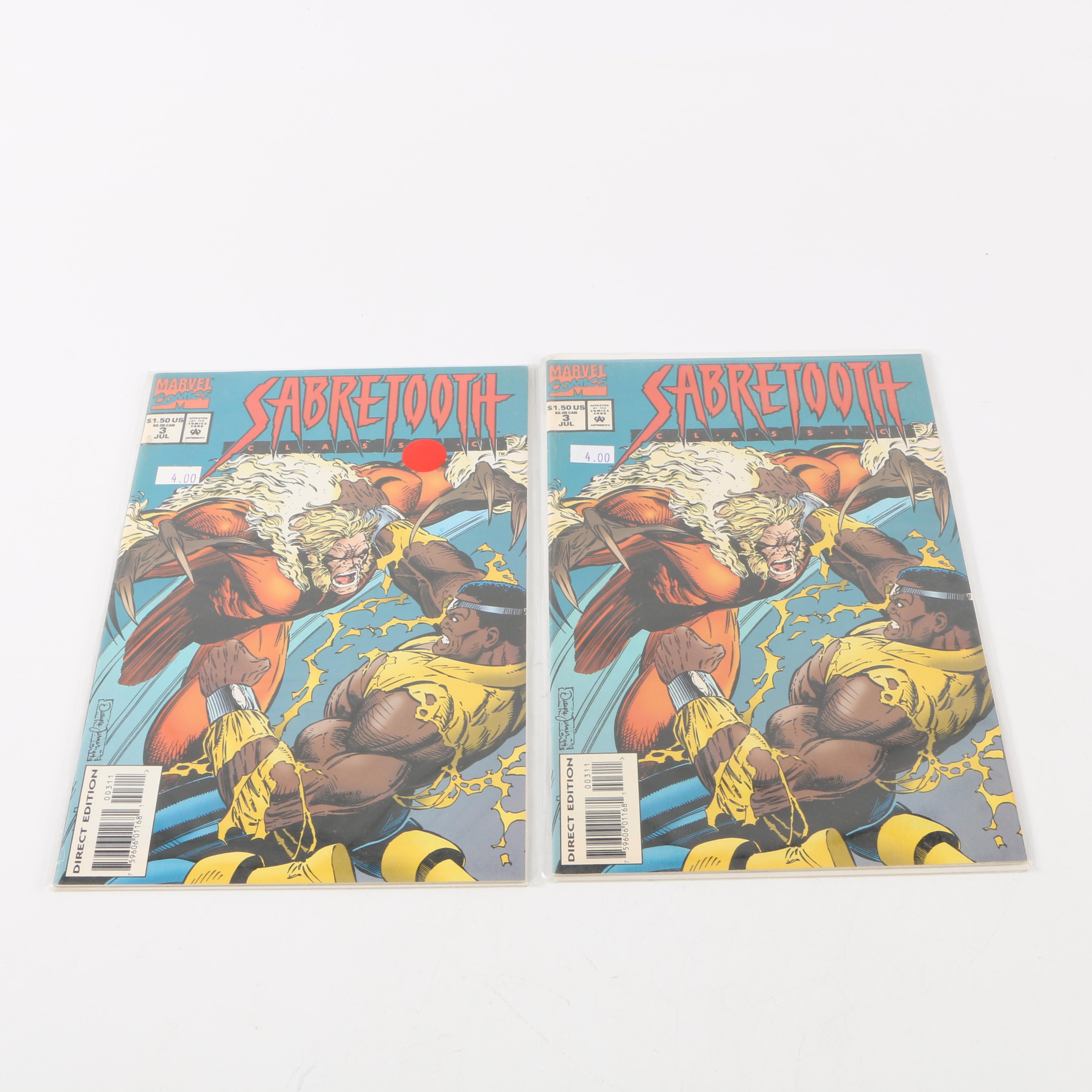 "Wolverine: The Origin" and Sabretooth Themed Comics