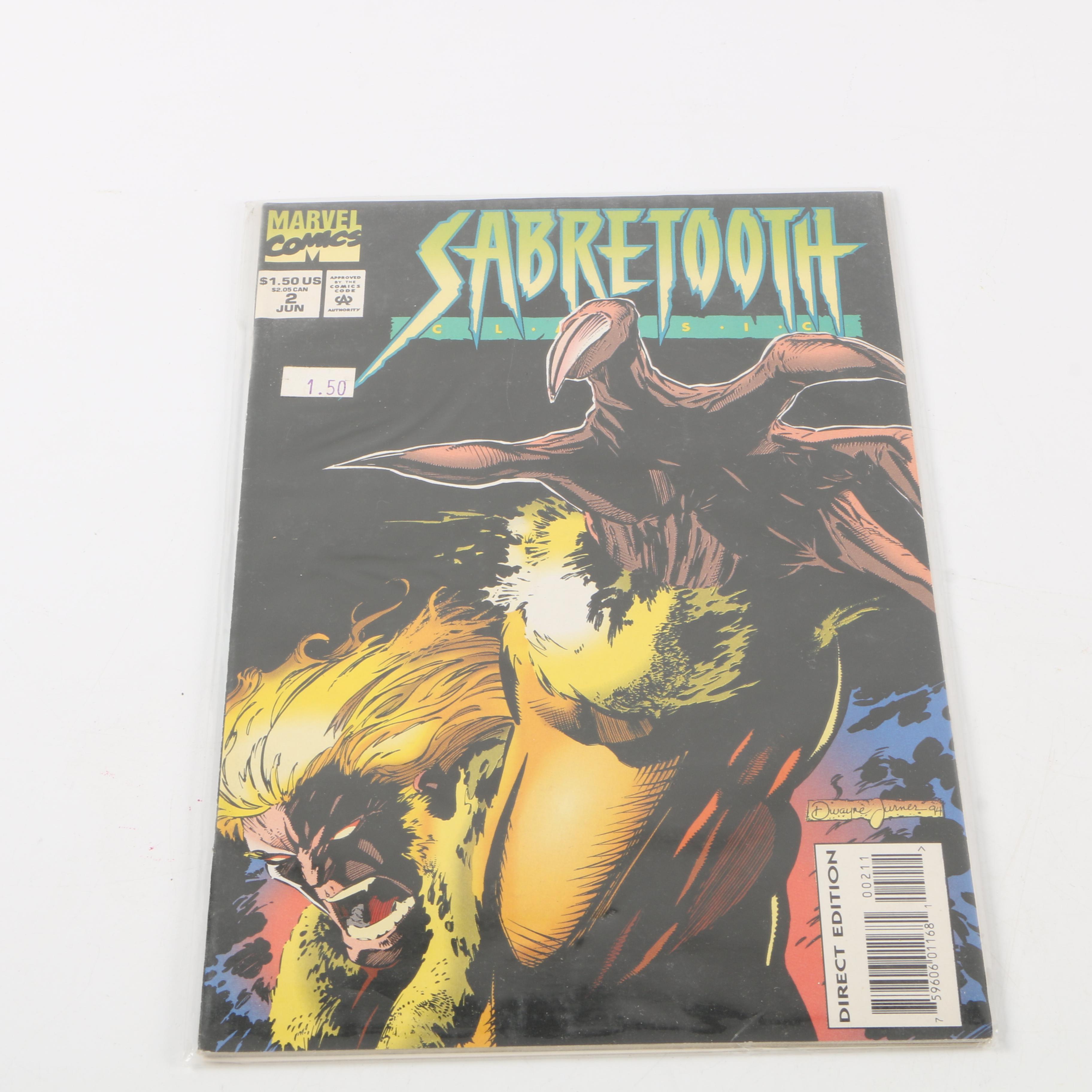 "Wolverine: The Origin" and Sabretooth Themed Comics
