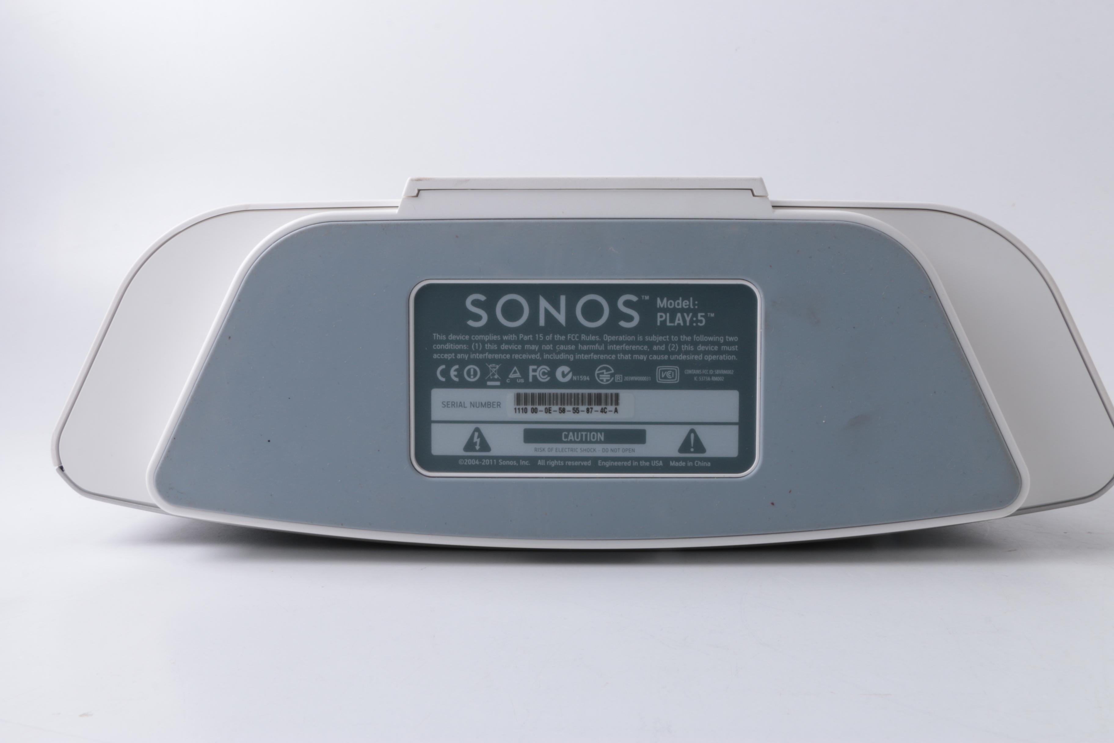 Sonos Speakers and Zone Bridge