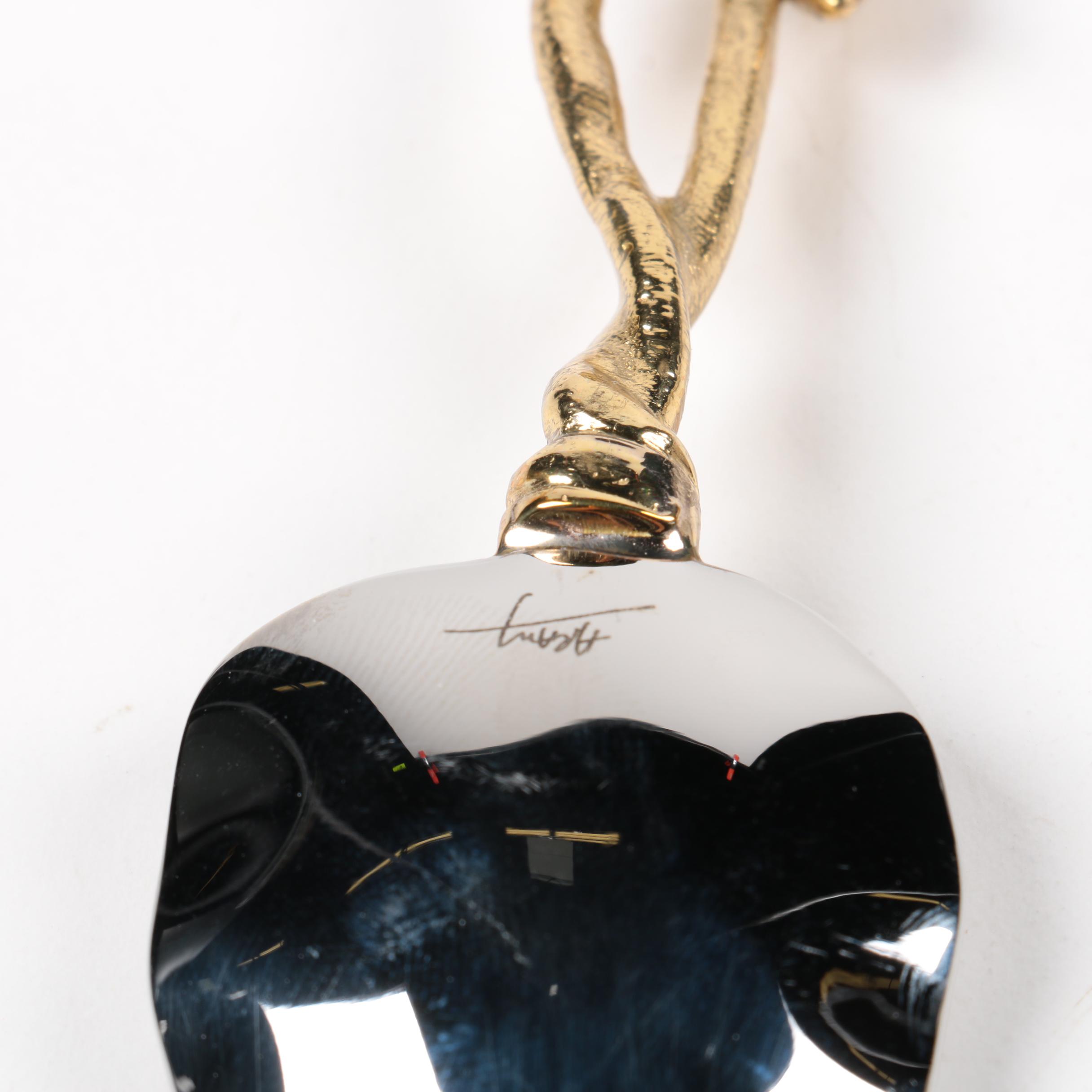 Michael Aram Serving Bowl and Spoon