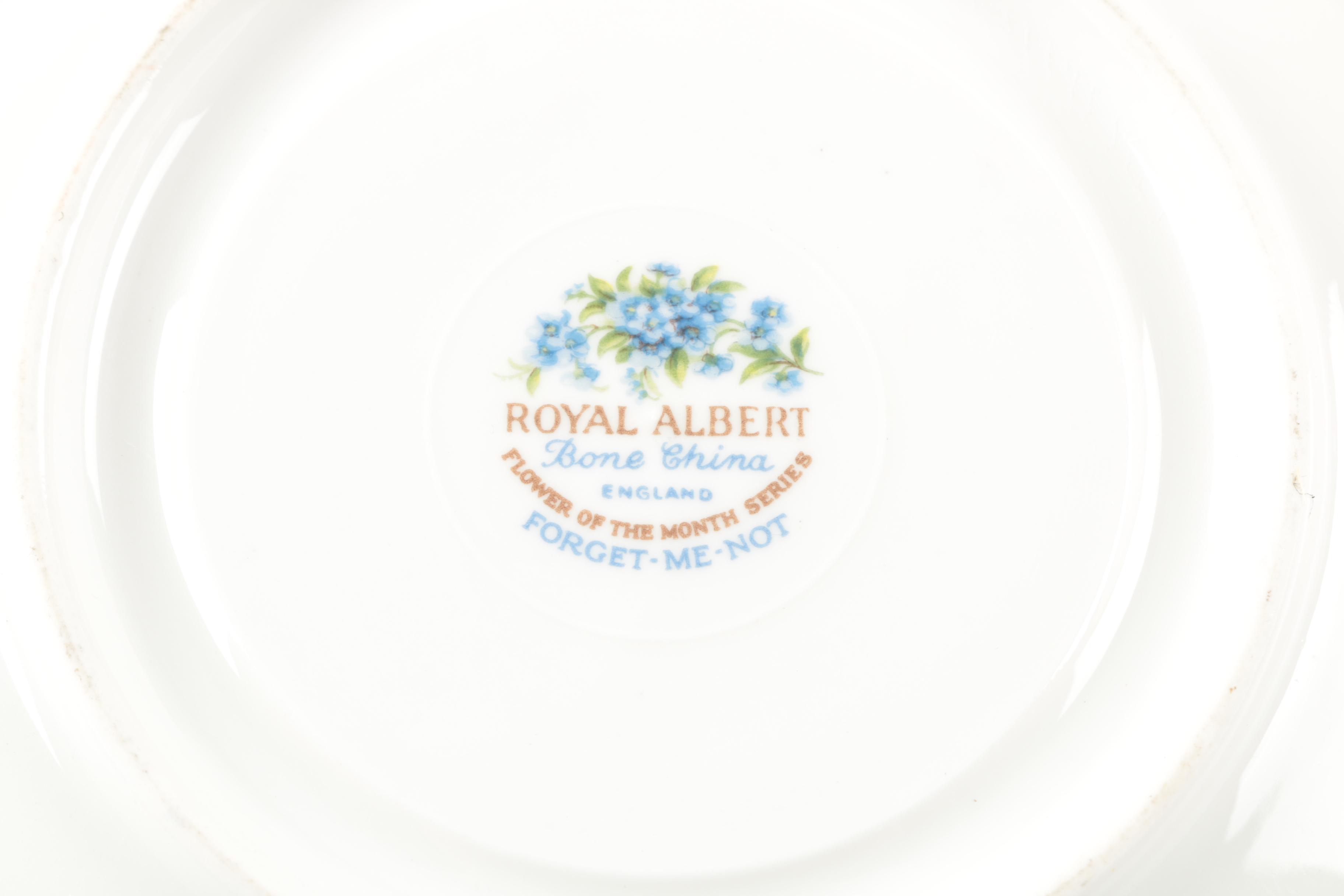 China Teacups and Vase including Lefton and Royal Albert