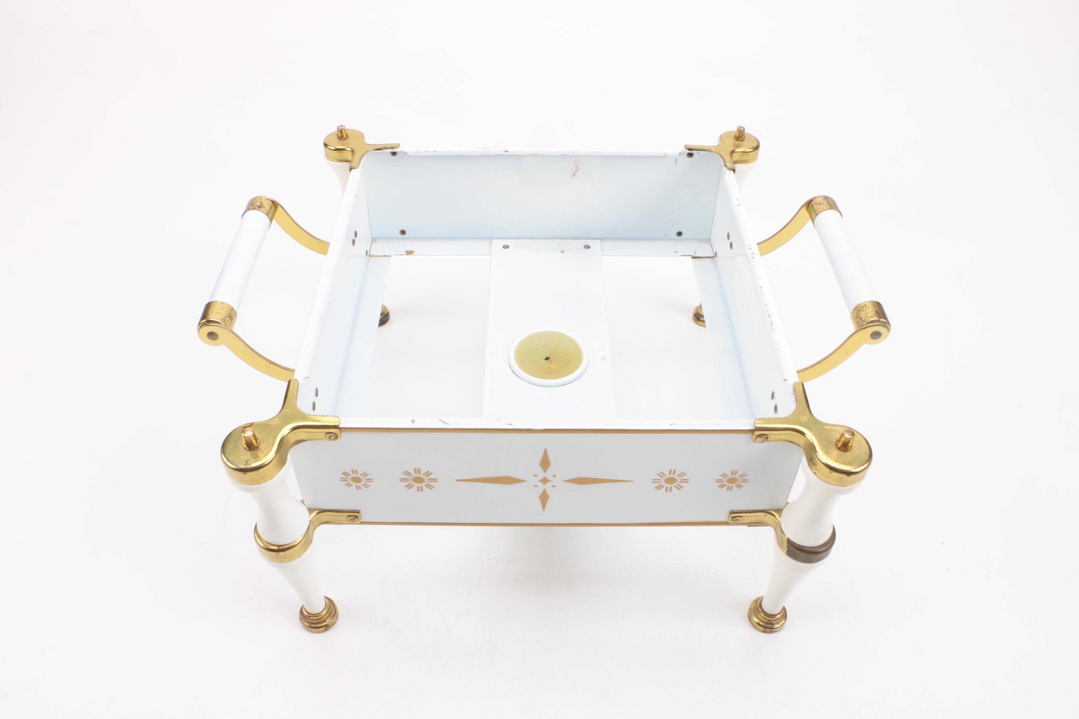 Mid-Century Chafing Dish-Warmer by Anchor Hocking