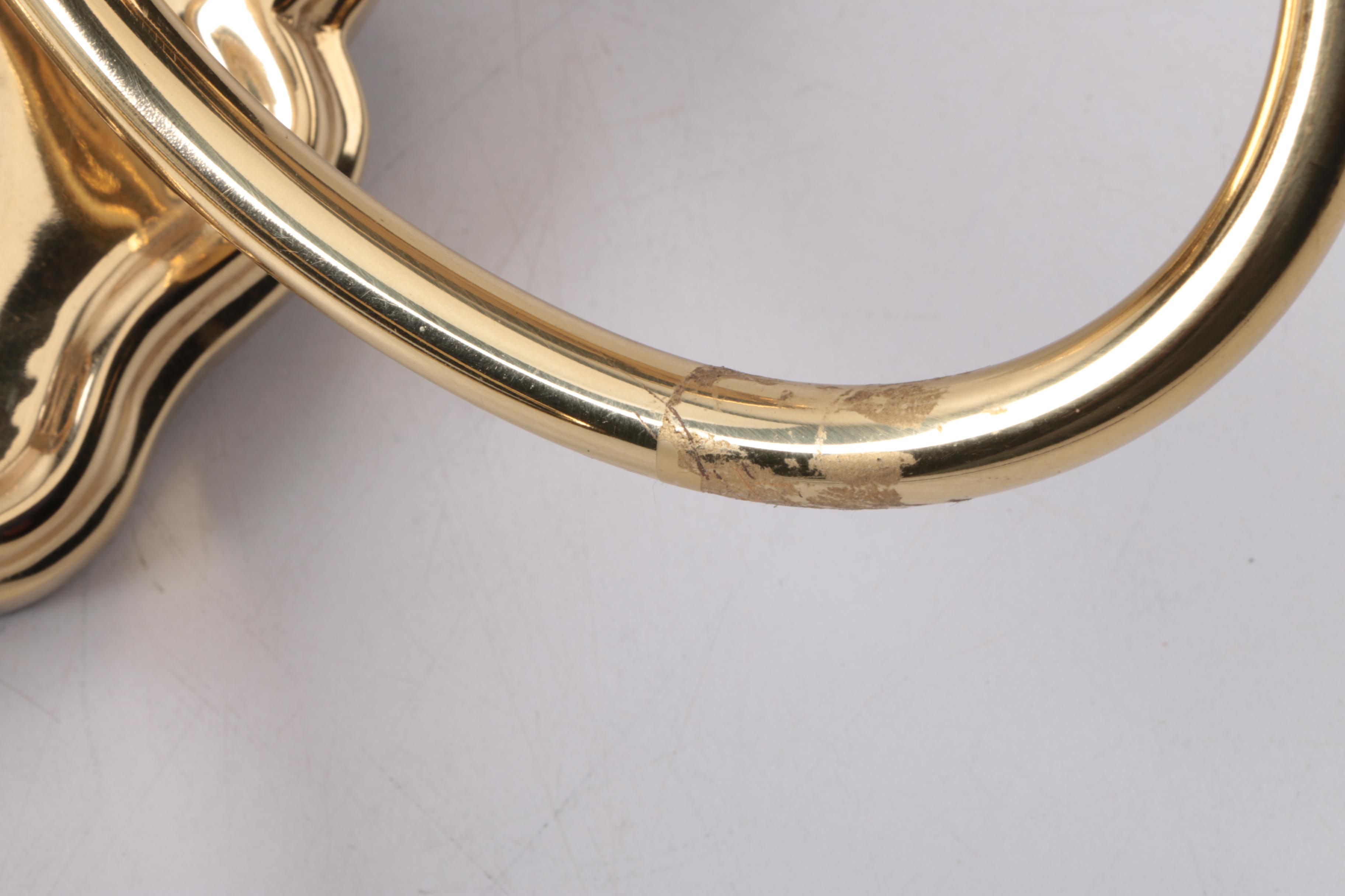 Gold-Tone Candelabra Wall Lights