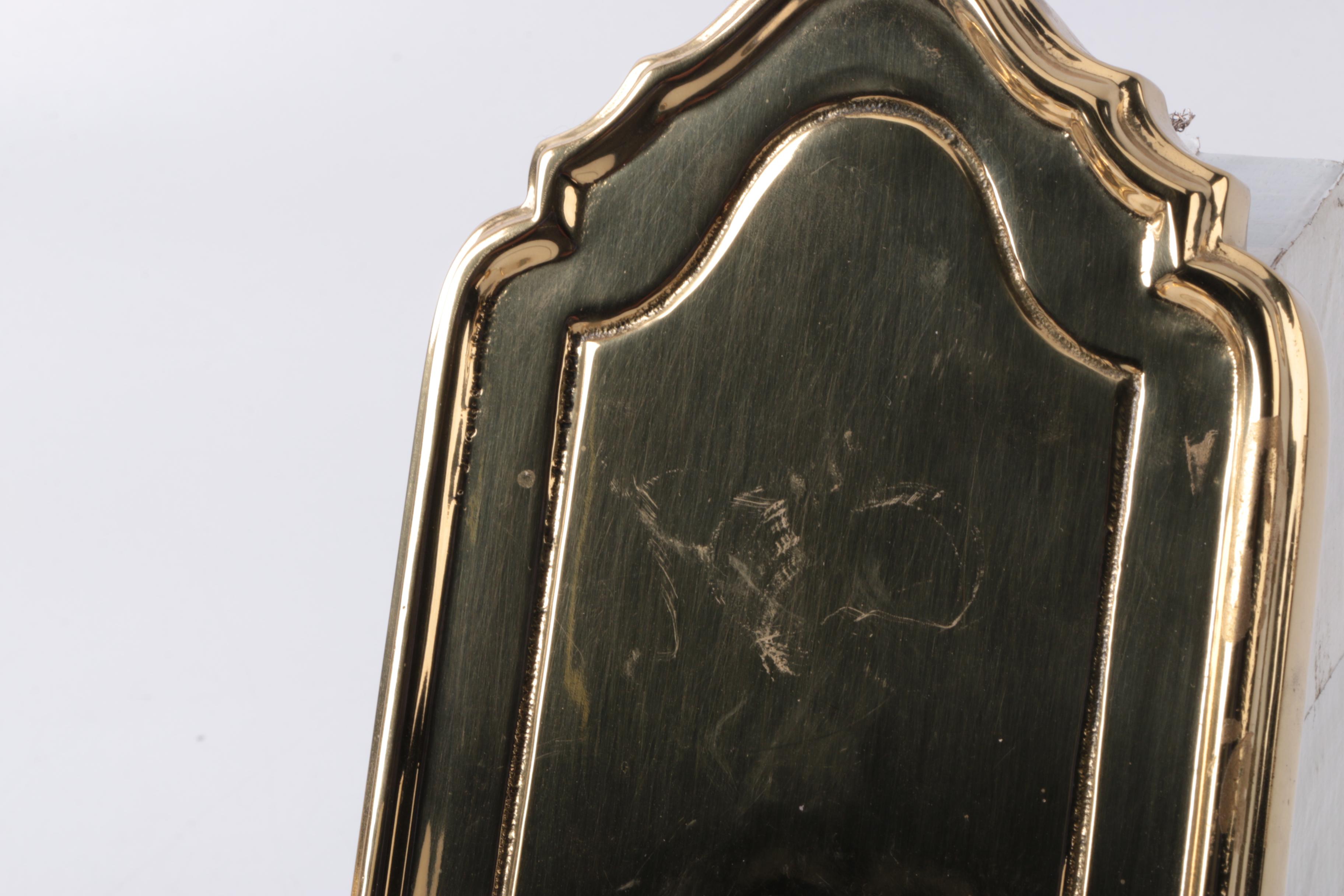 Gold-Tone Candelabra Wall Lights