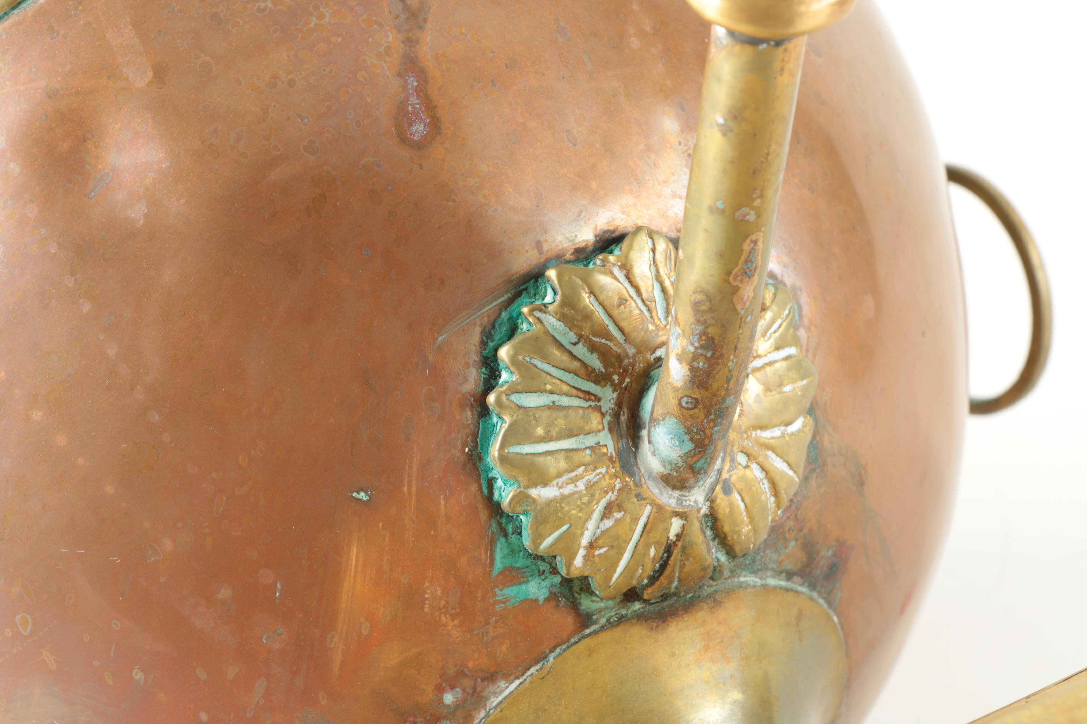 Vintage Copper and Brass Drink Dispenser