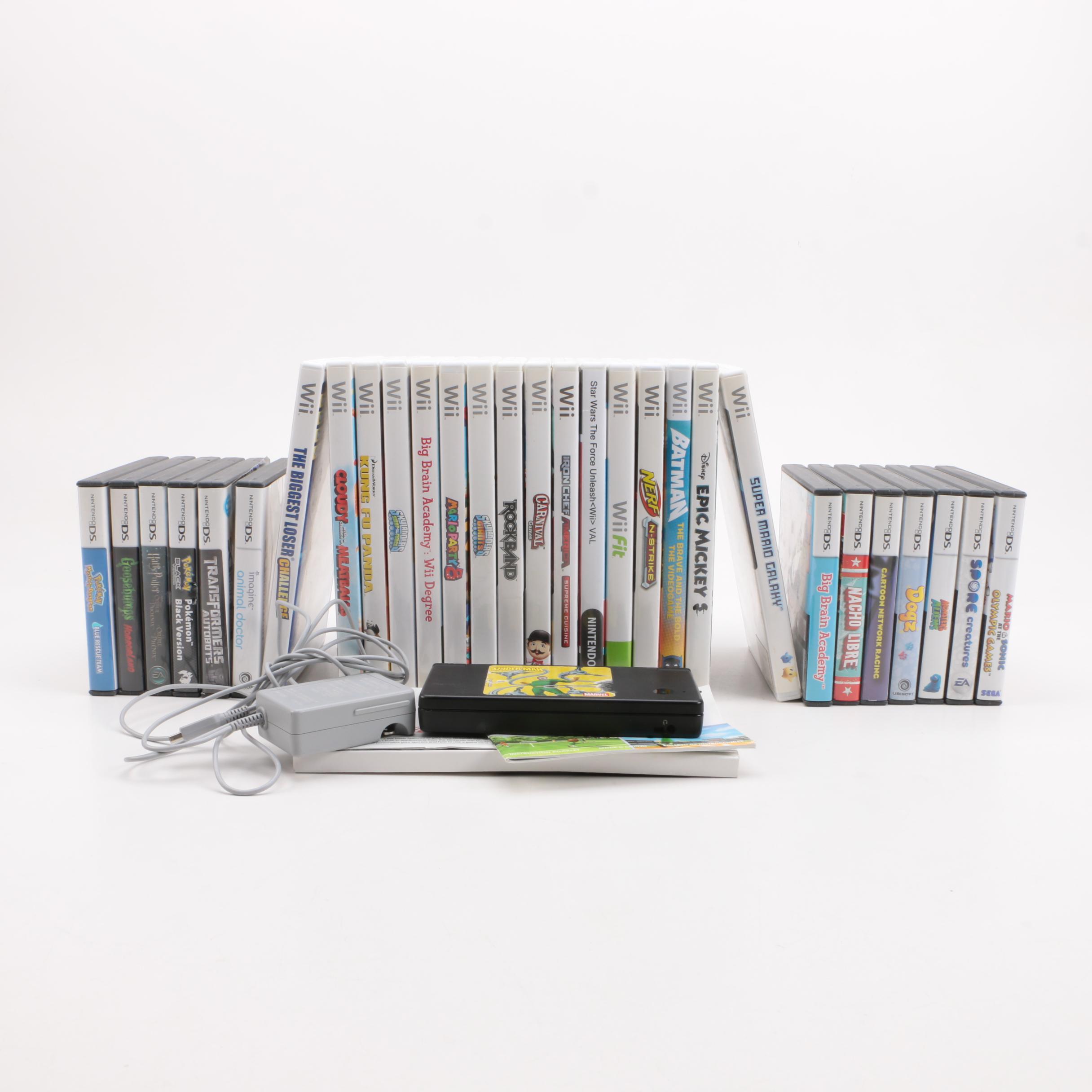 Nintendo Wii, DS Games and DS Player