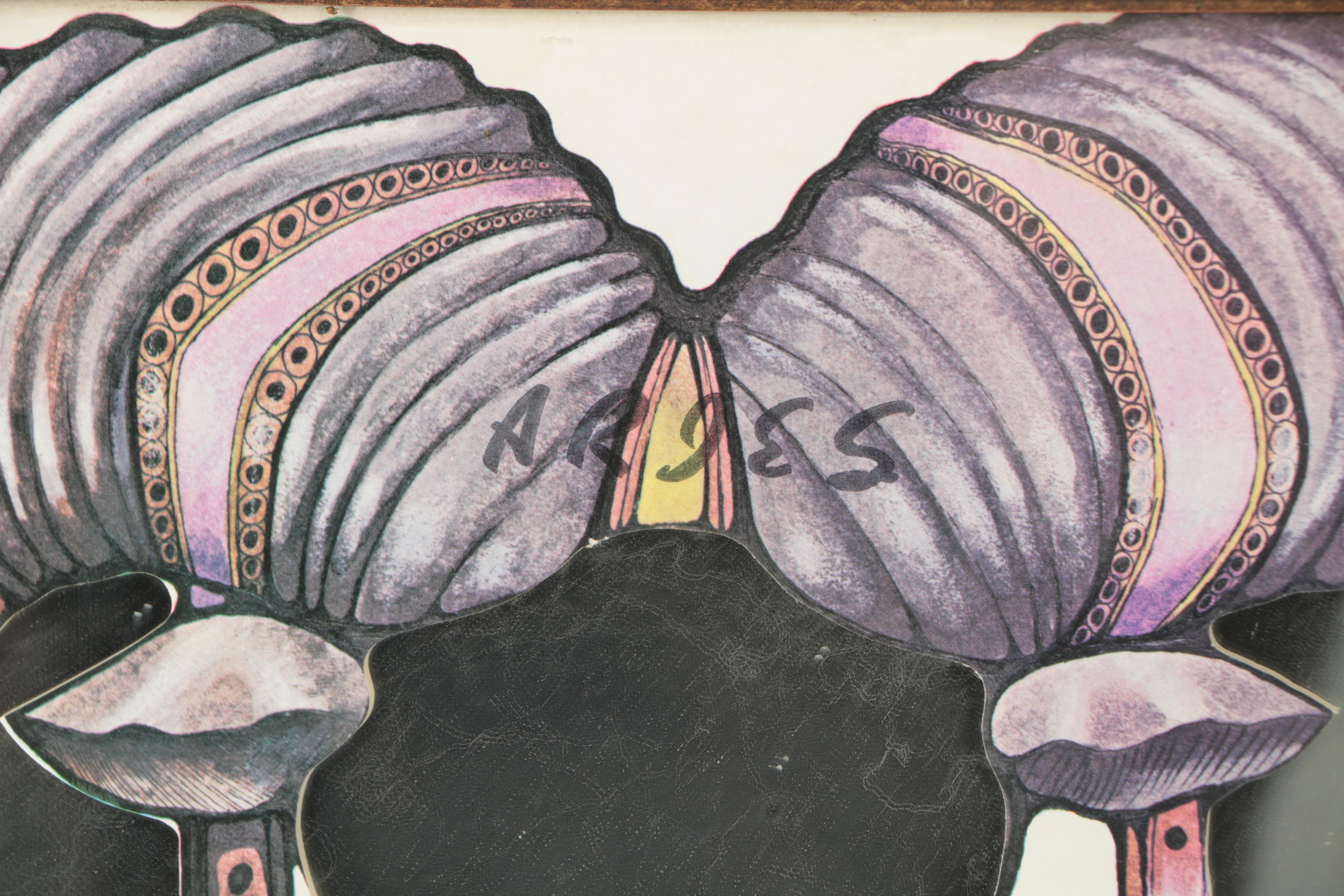 Maraliza Vintage Fantasy Mirror "Aries"