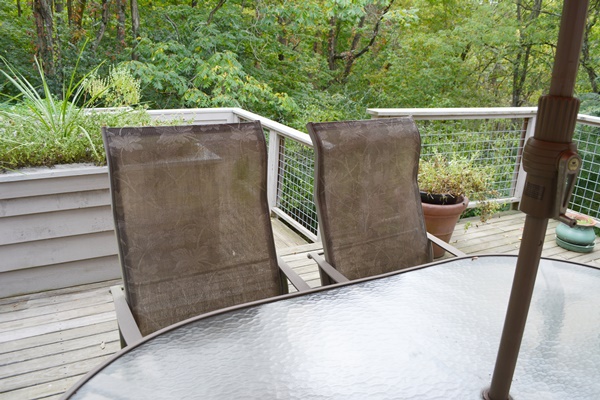 Carter Grandle "Avalon" Patio Dining Set With Umbrella