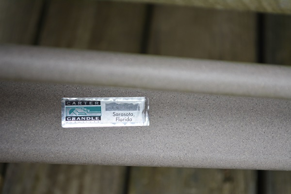 Carter Grandle "Avalon" Patio Dining Set With Umbrella