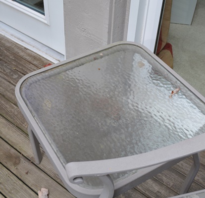 Carter Grandle "Avalon" Patio Glider and Two Side Tables