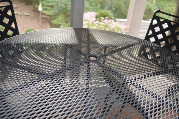 Pub Style Iron Table and Swivel Chairs