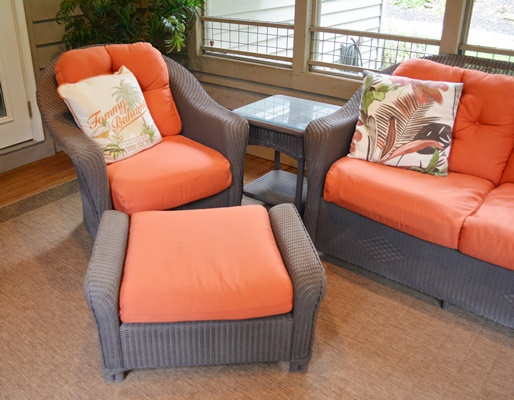 Lloyd Flanders All-Weather Wicker Patio Furniture Set