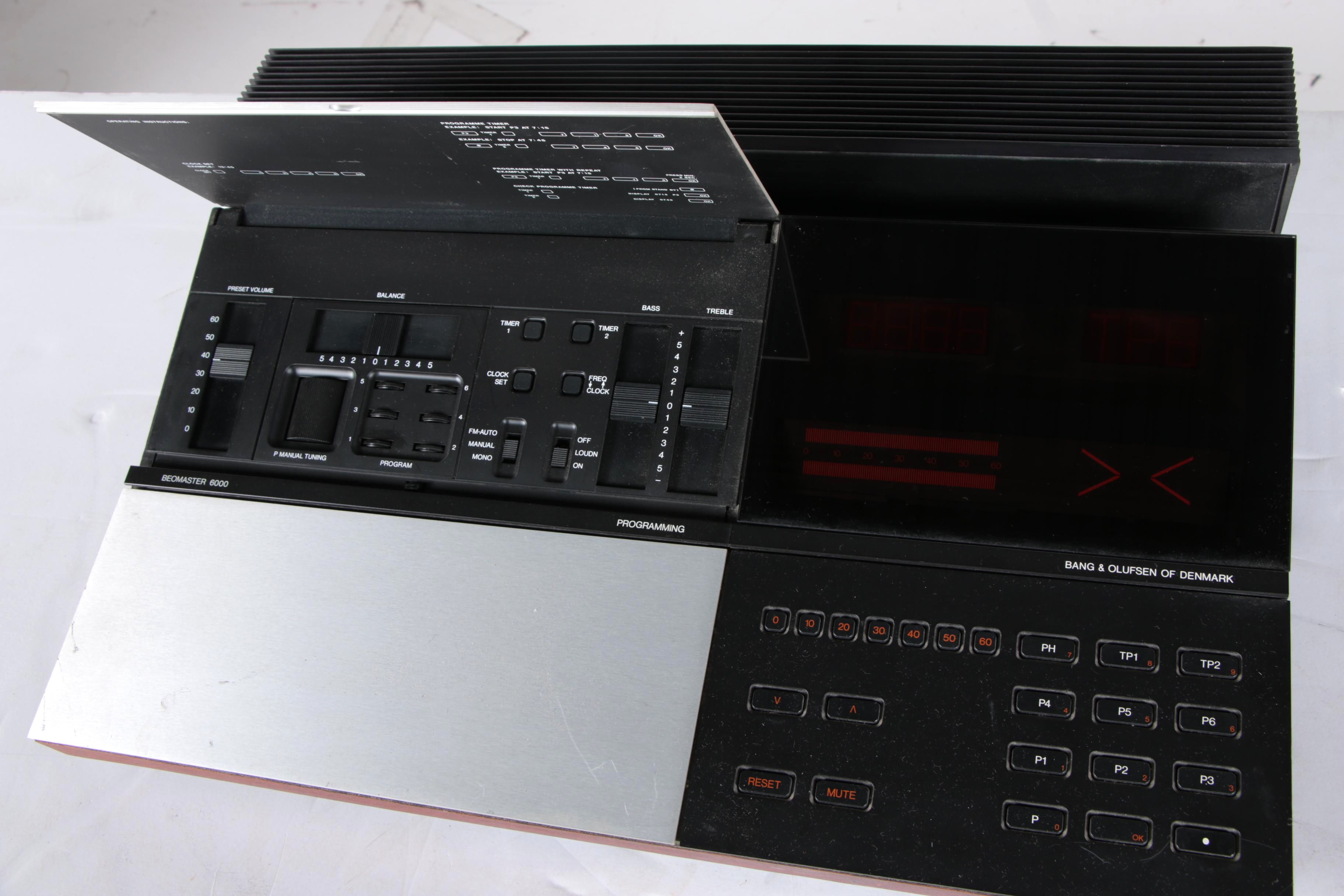 Bang & Olufsen Beomaster 6000 Receiver and Beomaster 1900 Receiver