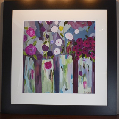 Giclée Reproduction on Canvas after Carrie Schmidt "Que Sera Sera"