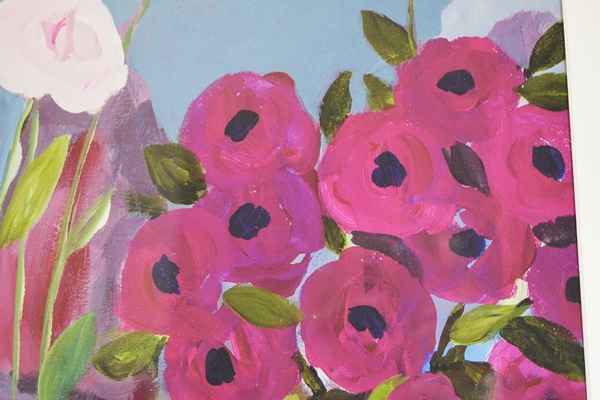 Giclée Reproduction on Canvas after Carrie Schmidt "Que Sera Sera"