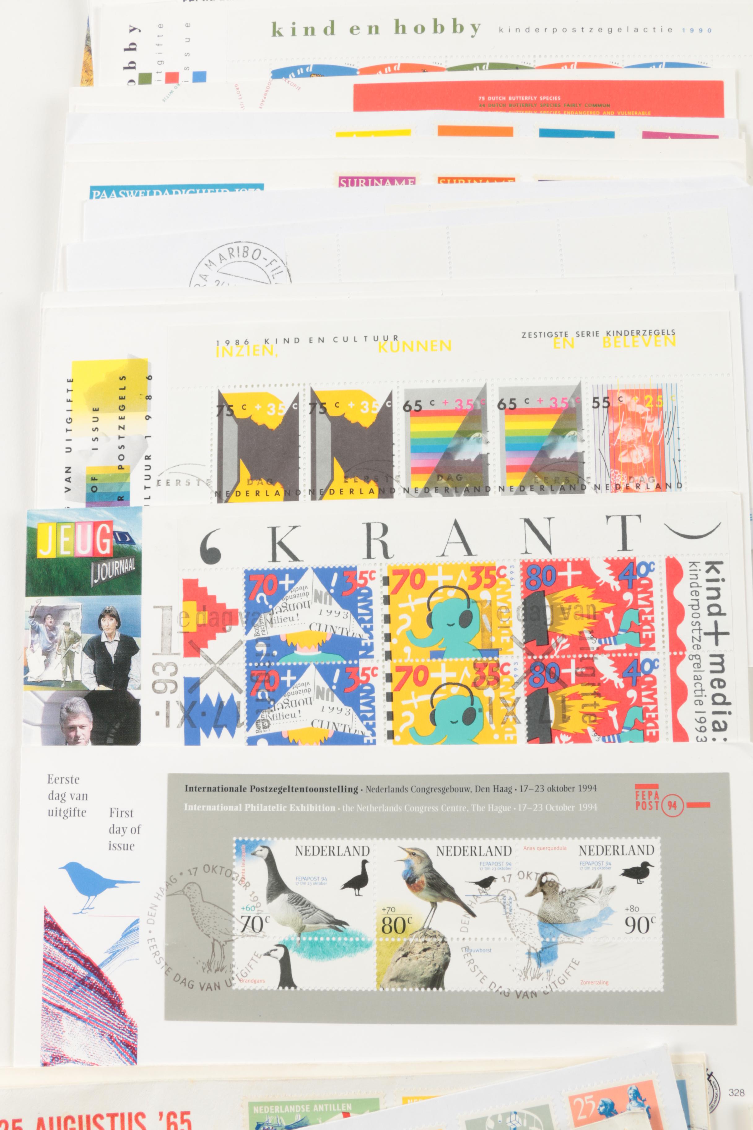 United States and International First Day Cover Postage Stamps
