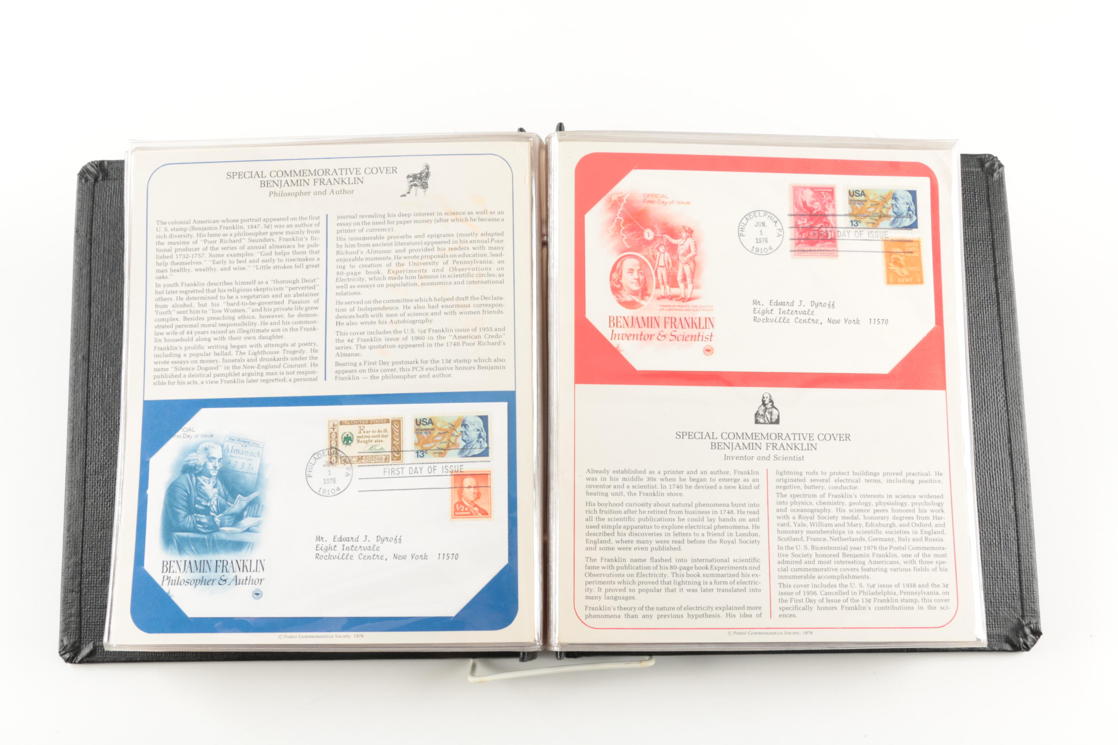 United States and International First Day Cover Postage Stamps