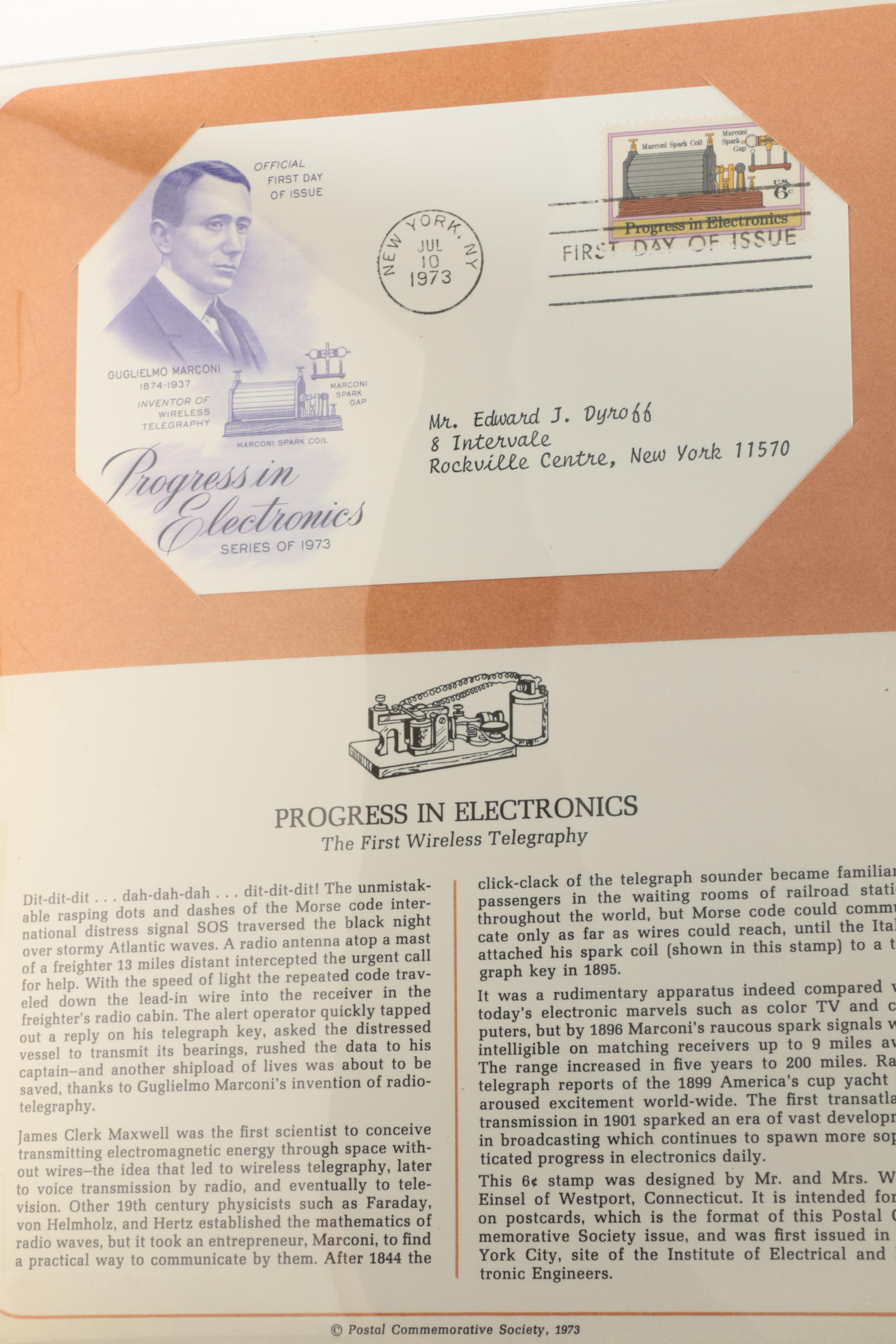 United States and International First Day Cover Postage Stamps