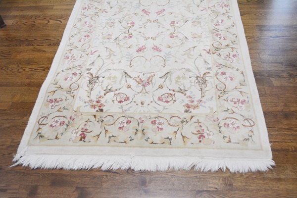 Hand-Knotted Chinese Wool Area Rug from the Rug Gallery