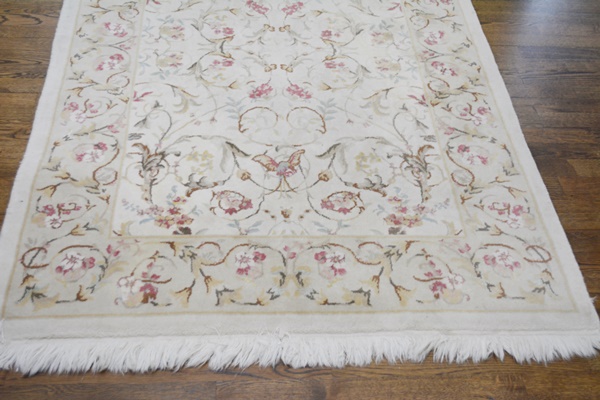 Hand-Knotted Chinese Wool Area Rug from the Rug Gallery