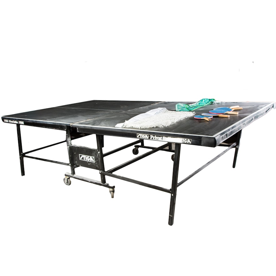 Stiga Privat Roller Folding Ping Pong Table