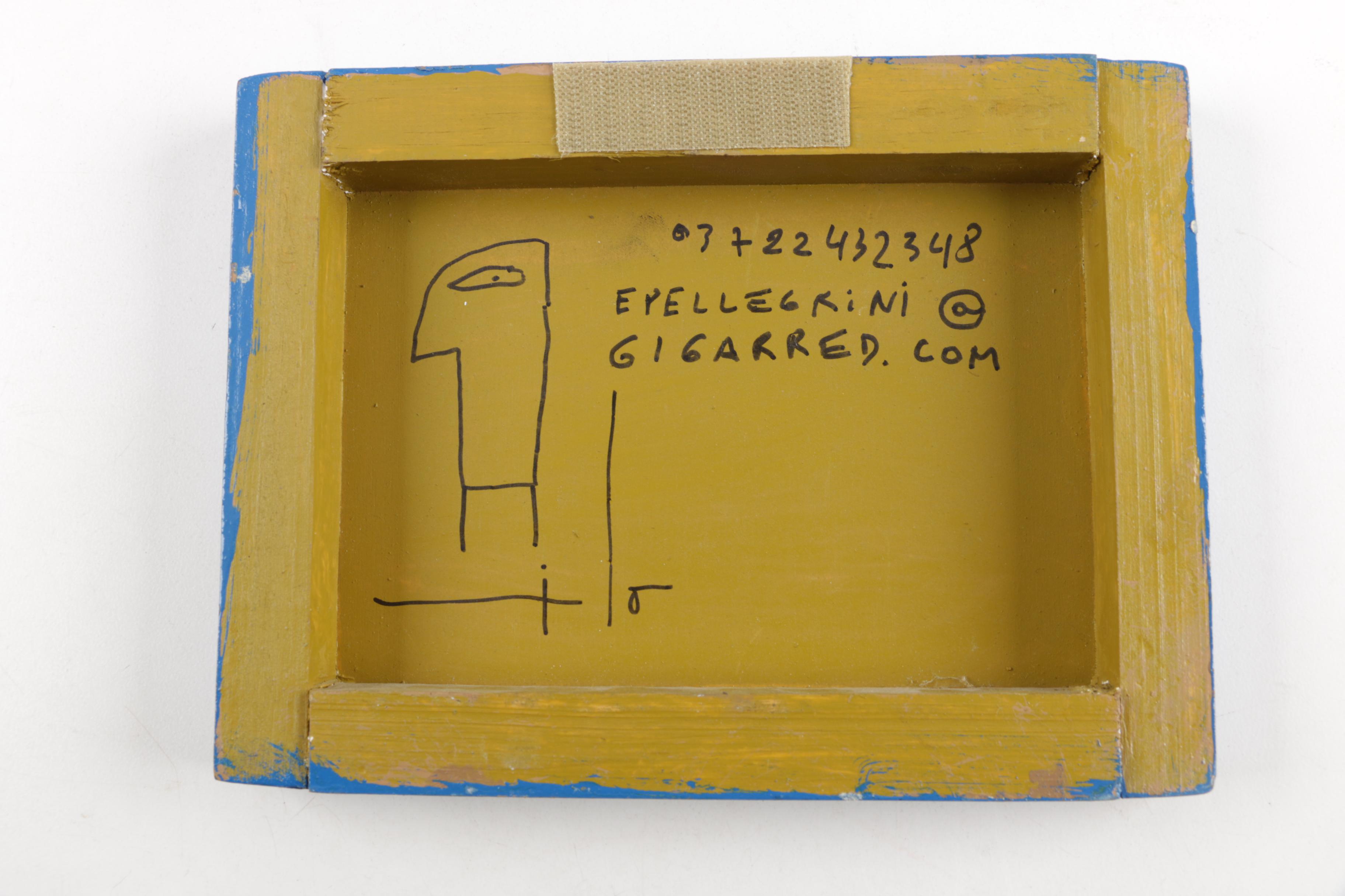 Paintings of Abstract Animals on Board