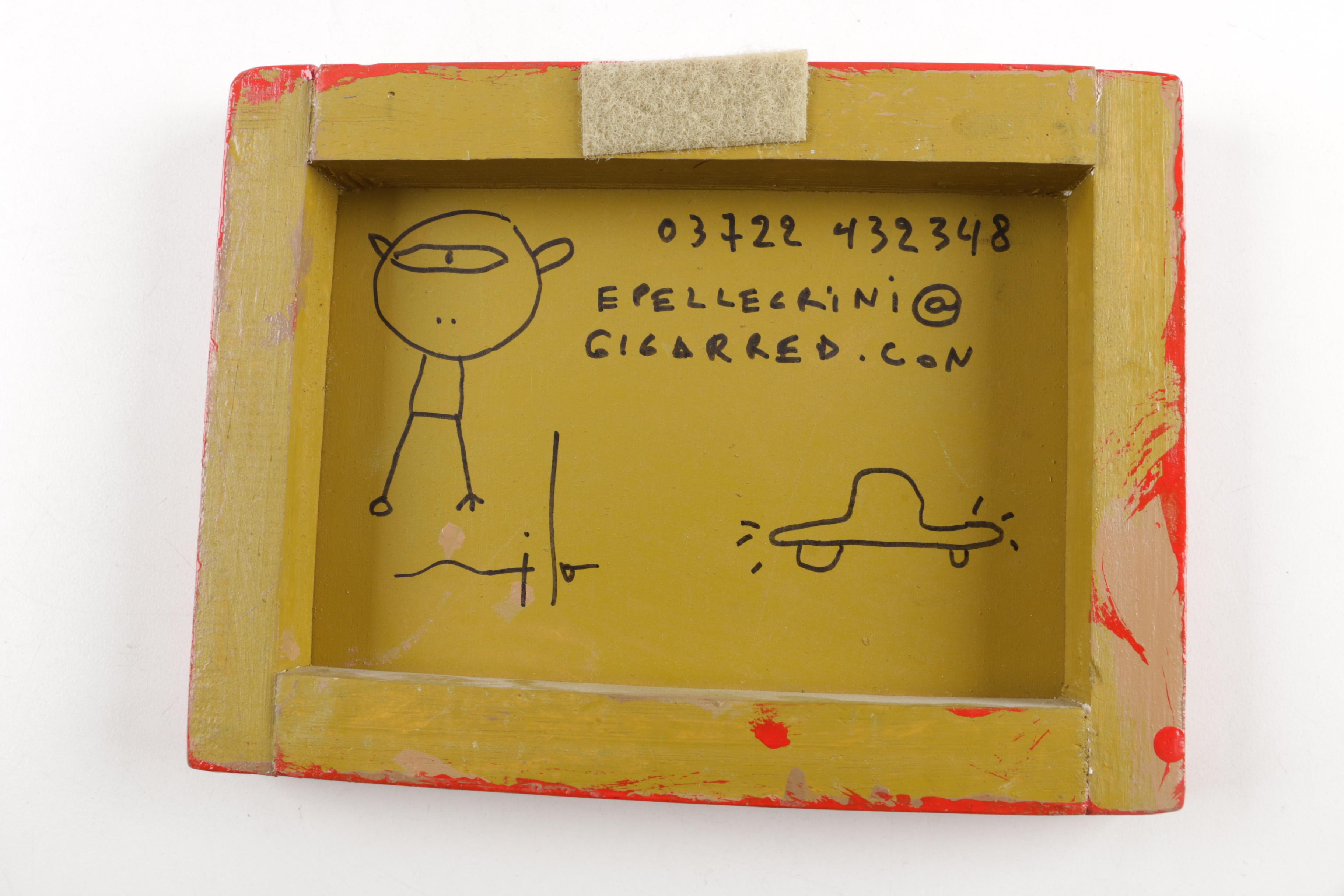 Paintings of Abstract Animals on Board