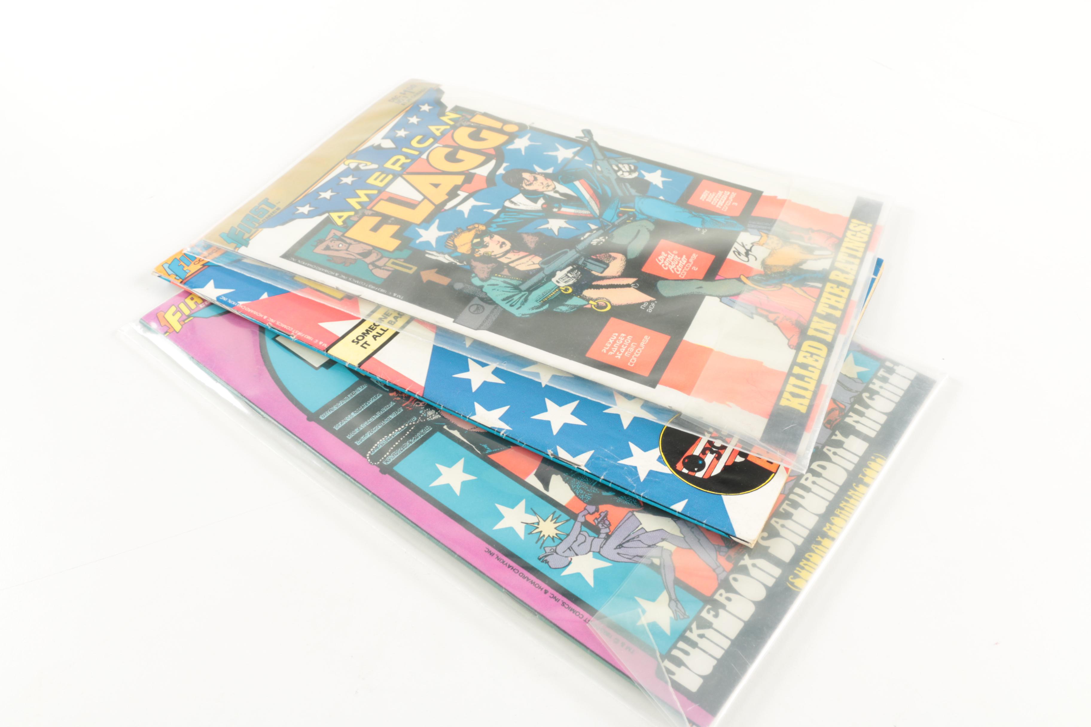 First Series "American Flagg!" Issues 1-3
