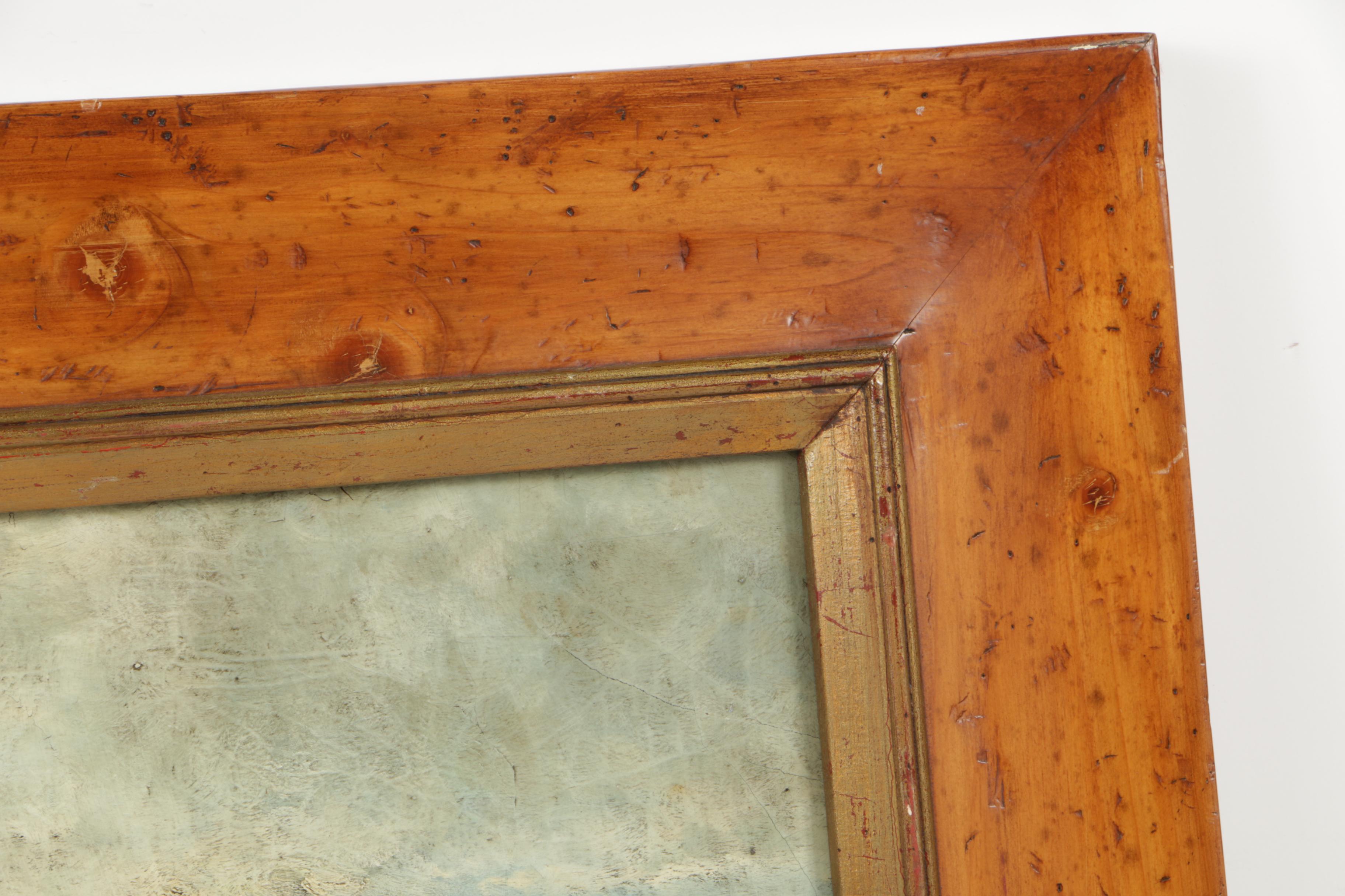 Trevor James Oil Painting on Canvas of Harvest Landscape