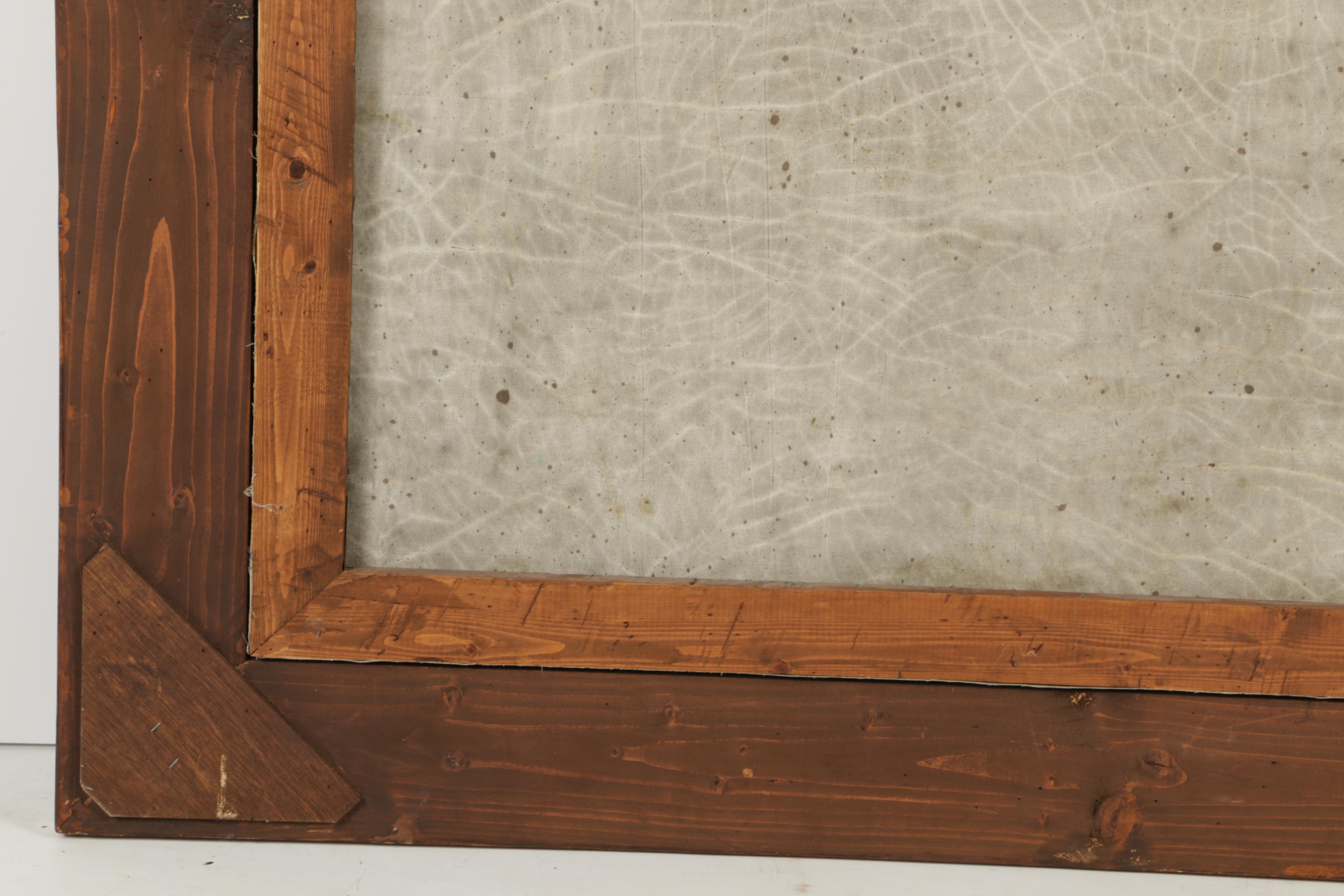 Trevor James Oil Painting on Canvas of Harvest Landscape